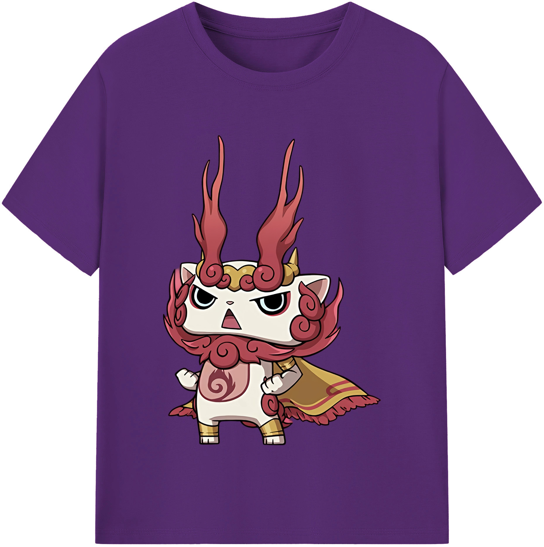 （画像用） 妖怪ウォッチ Yo-kai Watch 綿100％半袖Tシャツ（フロントプリント）