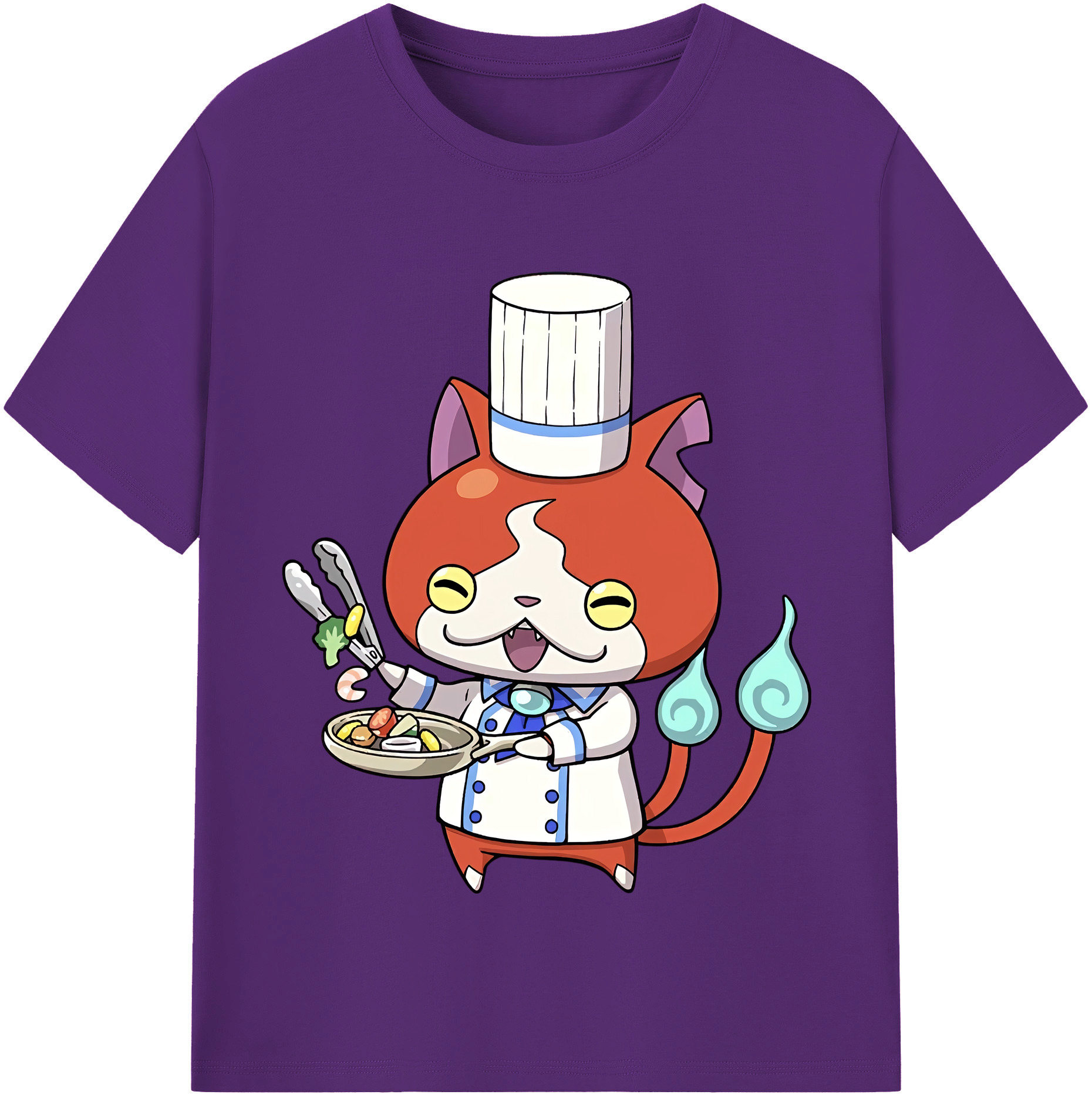 （画像用） 妖怪ウォッチ Yo-kai Watch 綿100％半袖Tシャツ（フロントプリント）