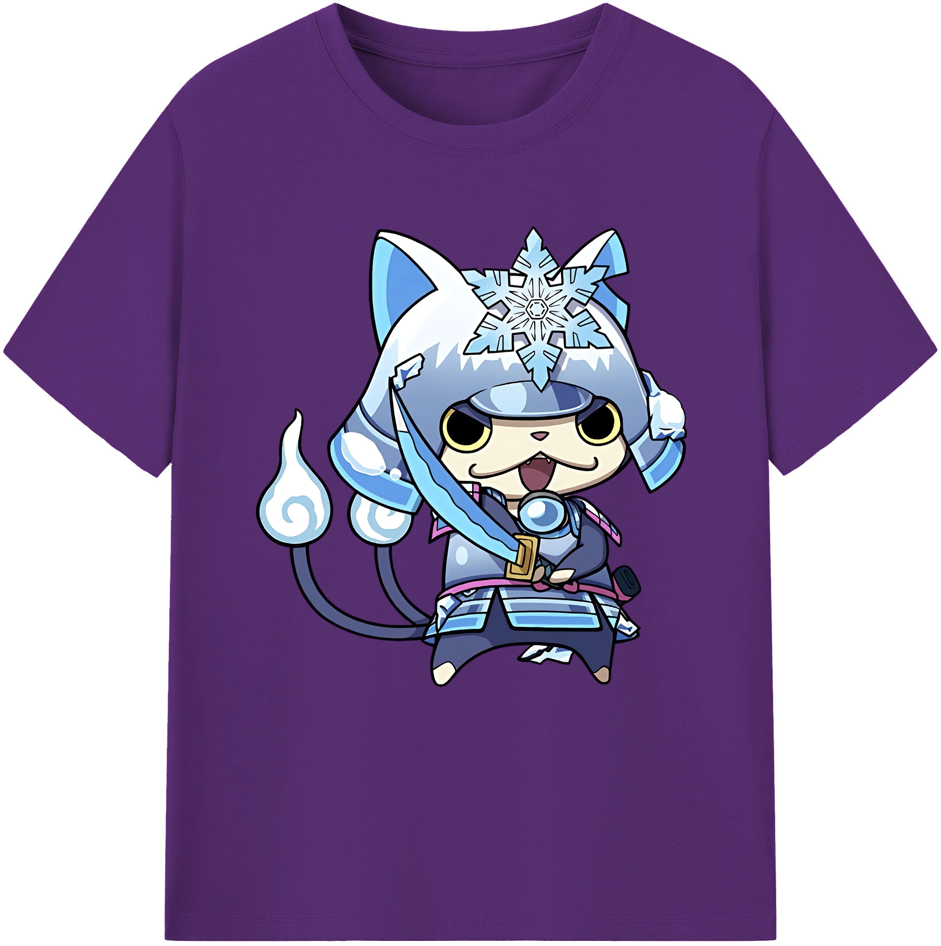 （画像用） 妖怪ウォッチ Yo-kai Watch 綿100％半袖Tシャツ（フロントプリント）