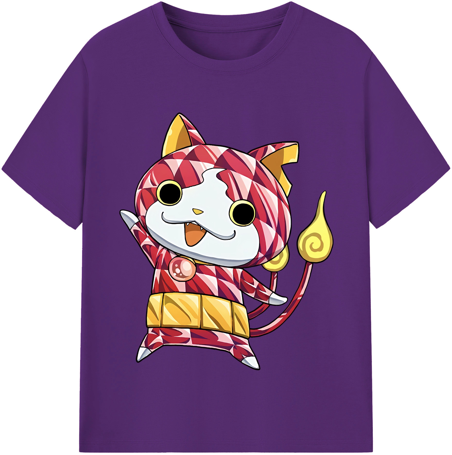 （画像用） 妖怪ウォッチ Yo-kai Watch 綿100％半袖Tシャツ（フロントプリント）