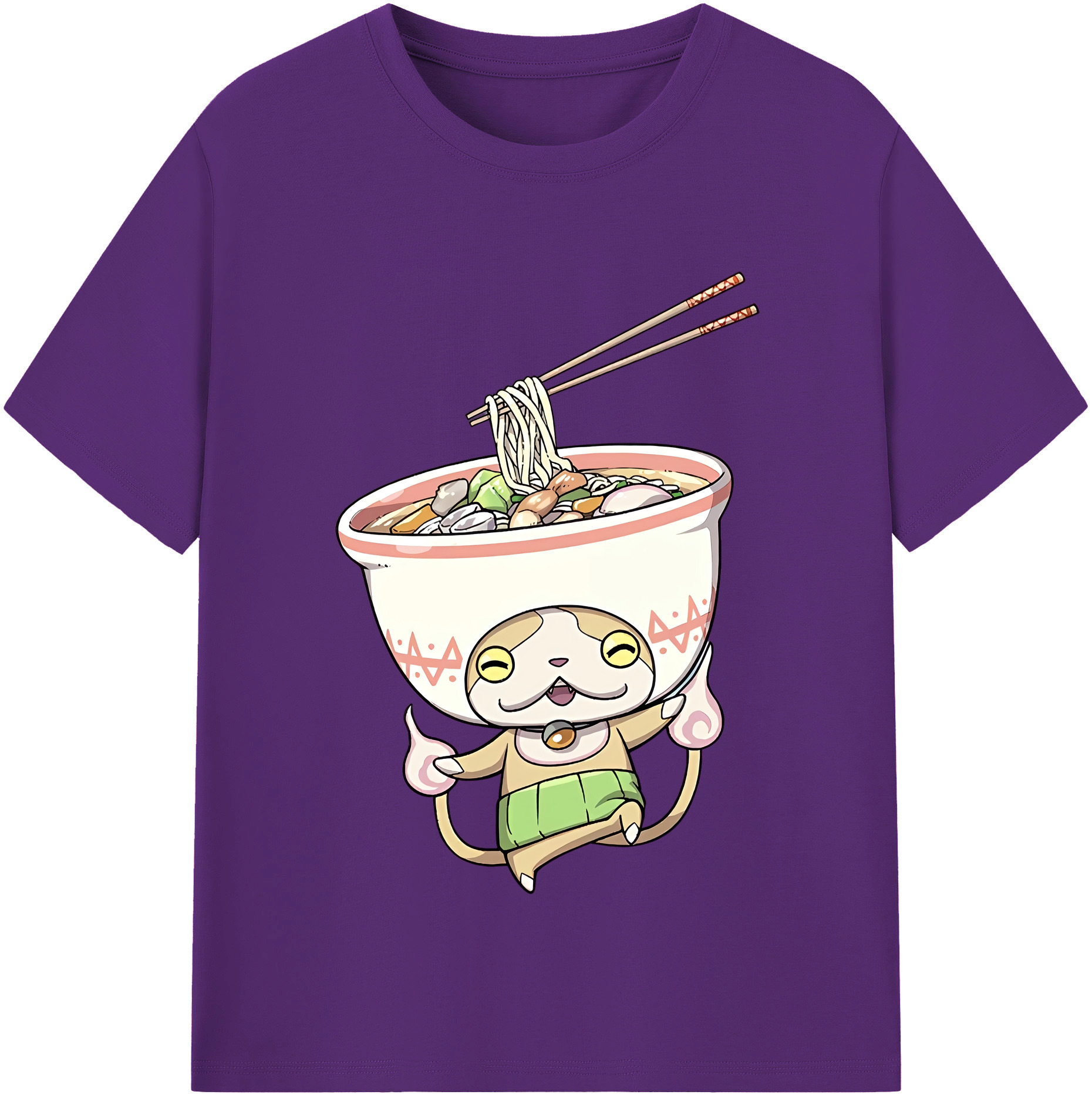 （画像用） 妖怪ウォッチ Yo-kai Watch 綿100％半袖Tシャツ（フロントプリント）