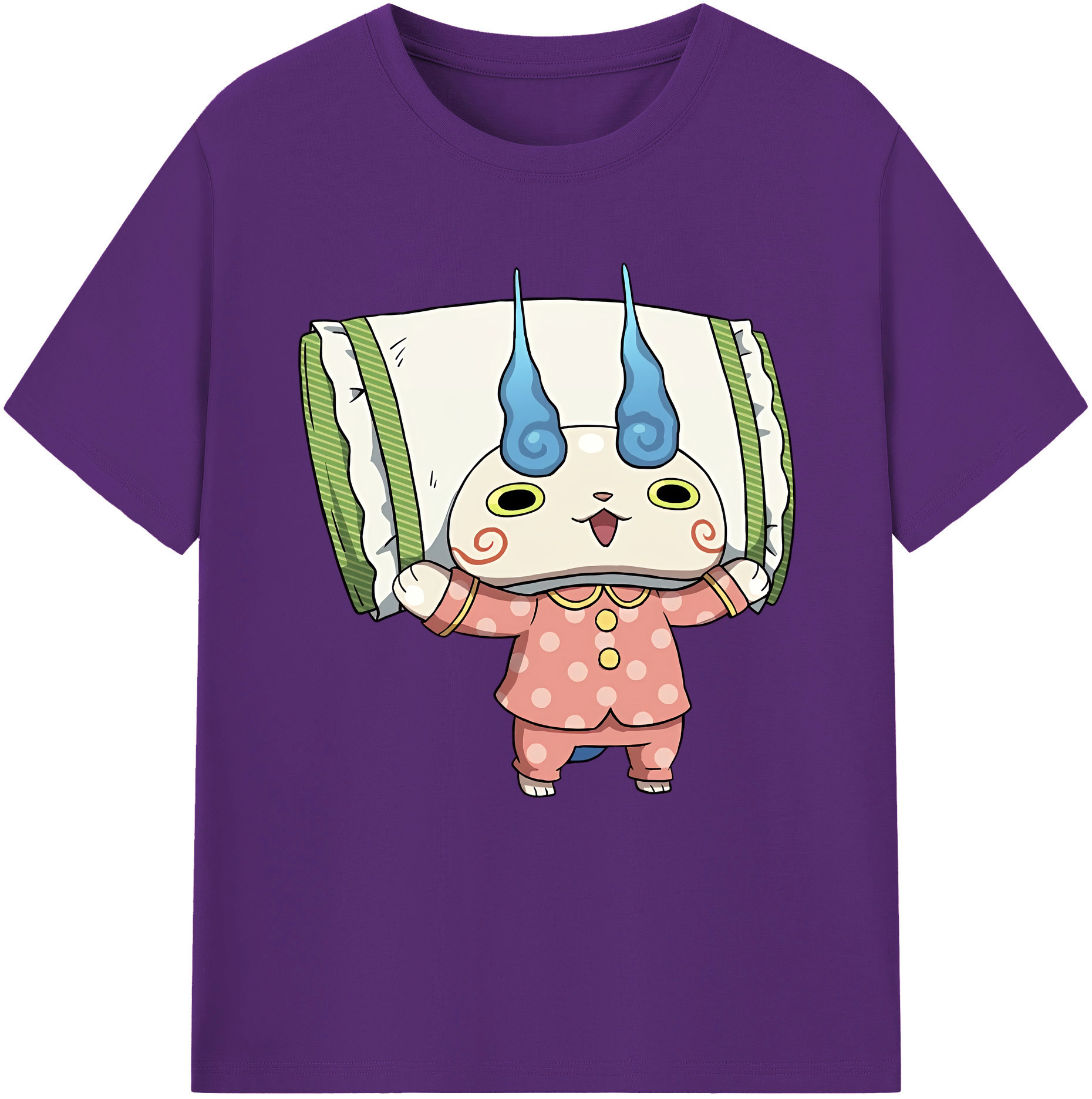 （画像用） 妖怪ウォッチ Yo-kai Watch 綿100％半袖Tシャツ（フロントプリント）