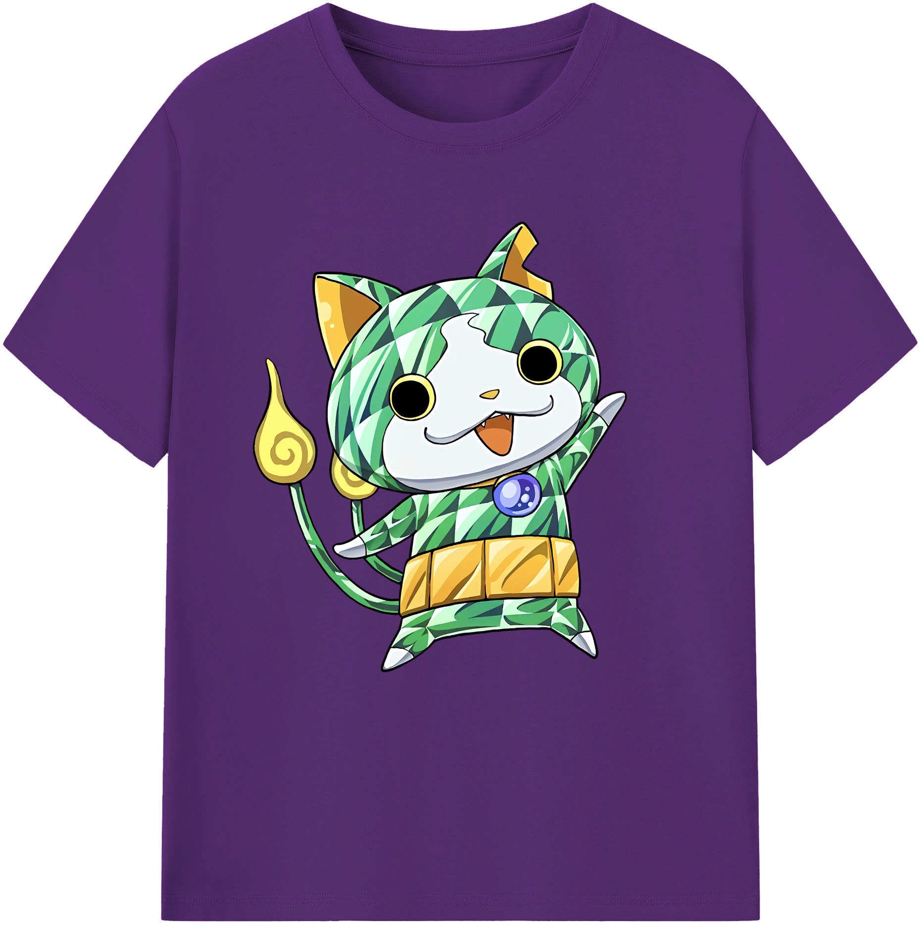 （画像用） 妖怪ウォッチ Yo-kai Watch 綿100％半袖Tシャツ（フロントプリント）