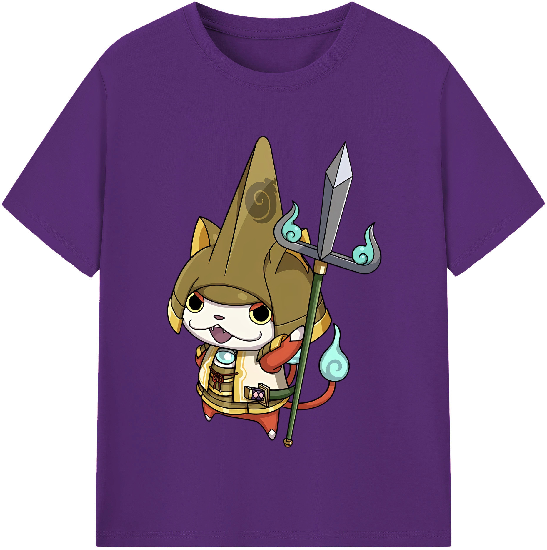 （画像用） 妖怪ウォッチ Yo-kai Watch 綿100％半袖Tシャツ（フロントプリント）