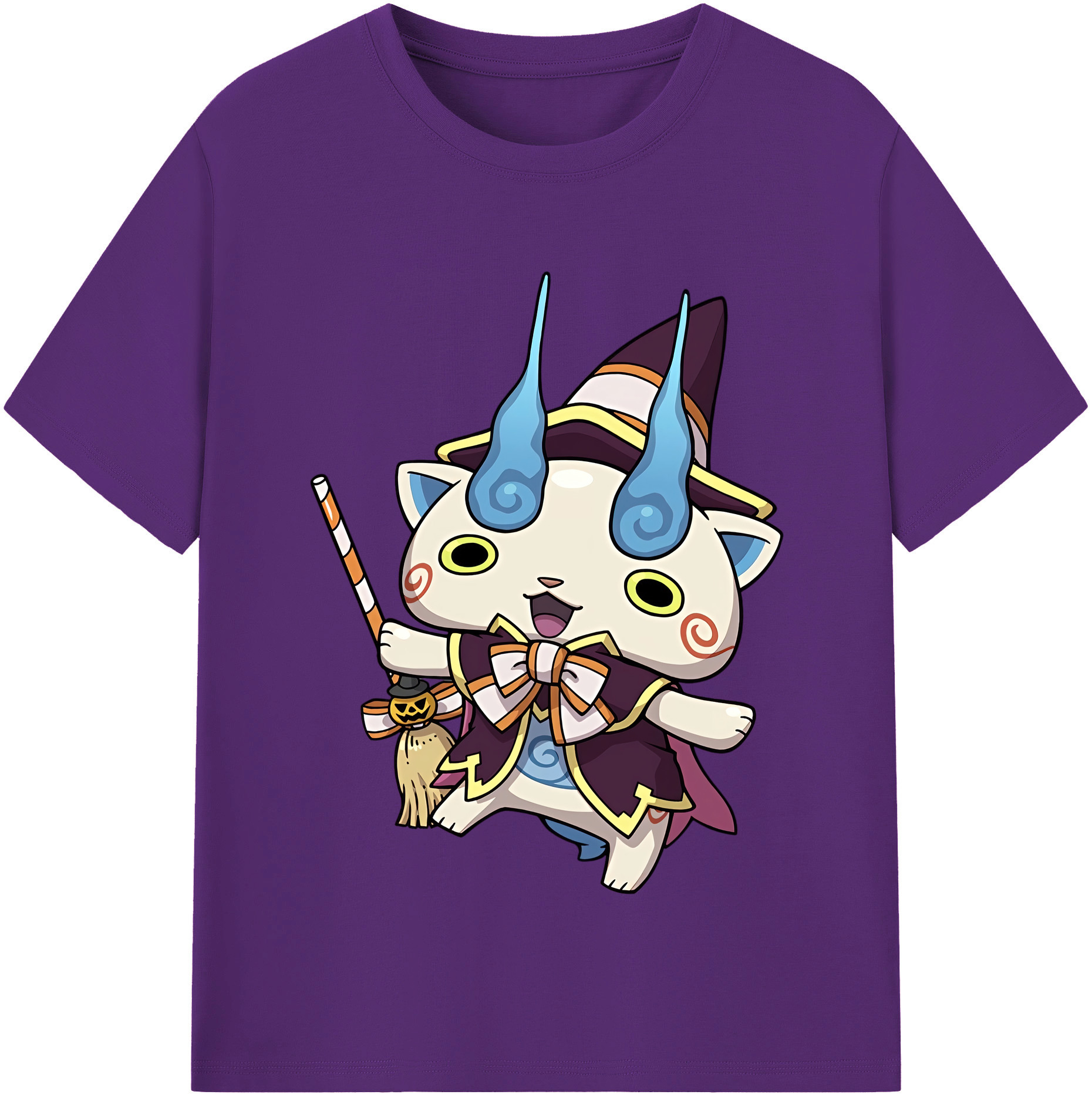 （画像用） 妖怪ウォッチ Yo-kai Watch 綿100％半袖Tシャツ（フロントプリント）