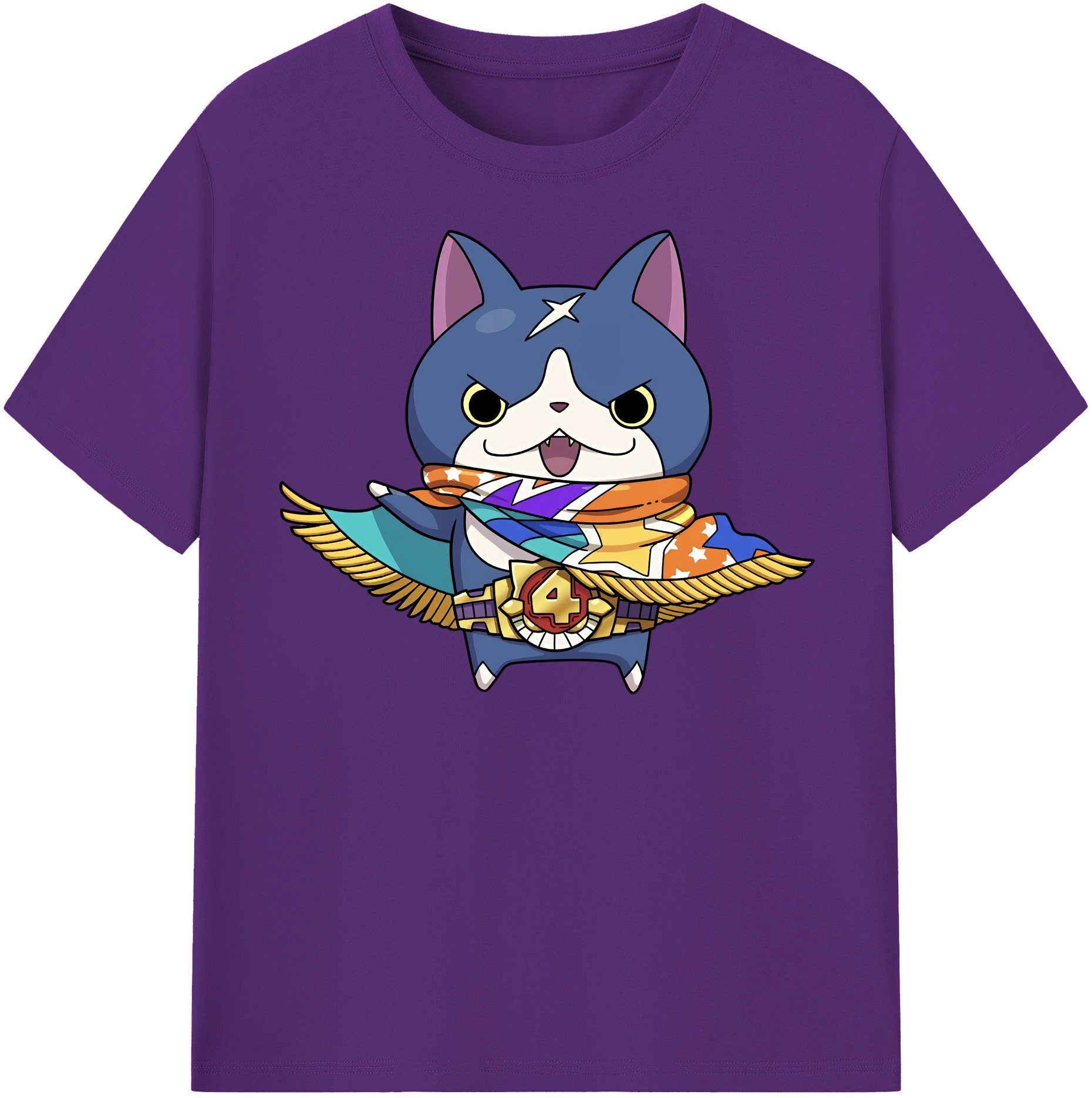 （画像用） 妖怪ウォッチ Yo-kai Watch 綿100％半袖Tシャツ（フロントプリント）
