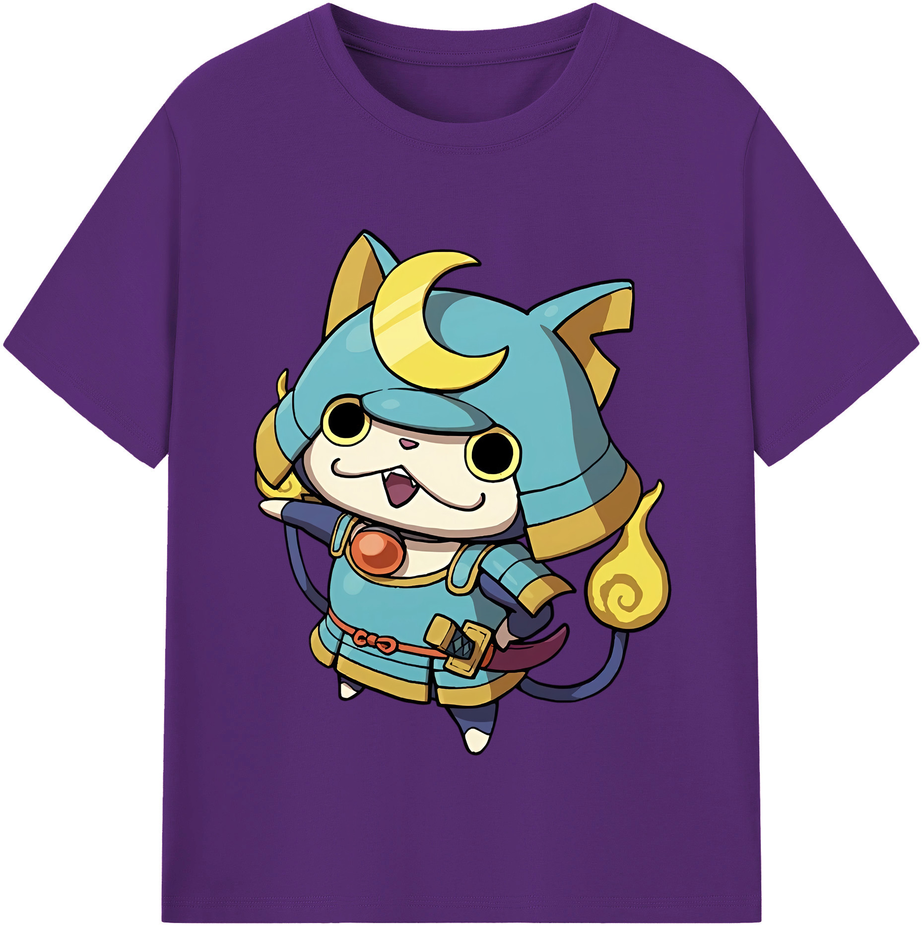 （画像用） 妖怪ウォッチ Yo-kai Watch 綿100％半袖Tシャツ（フロントプリント）