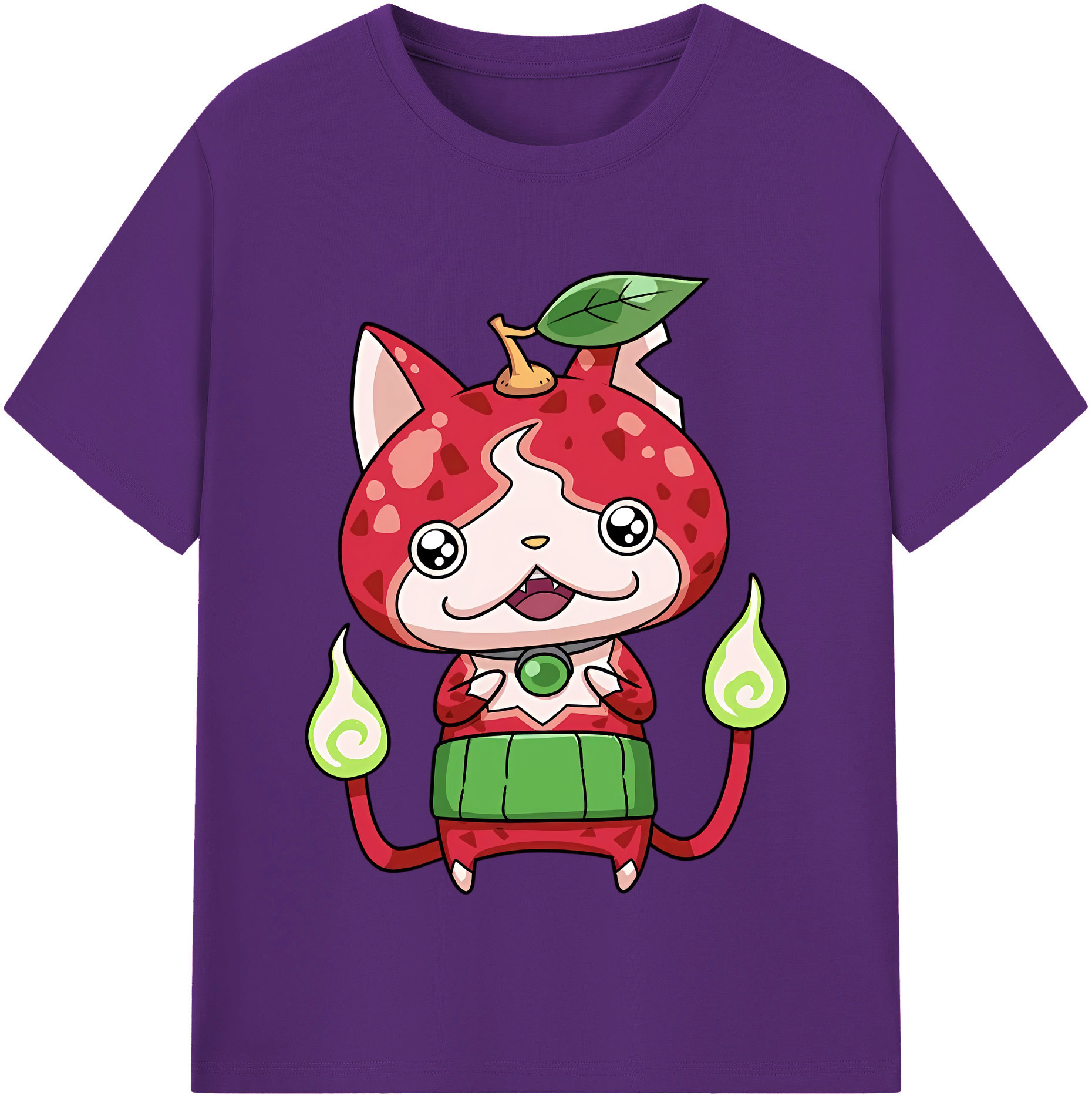 （画像用） 妖怪ウォッチ Yo-kai Watch 綿100％半袖Tシャツ（フロントプリント）