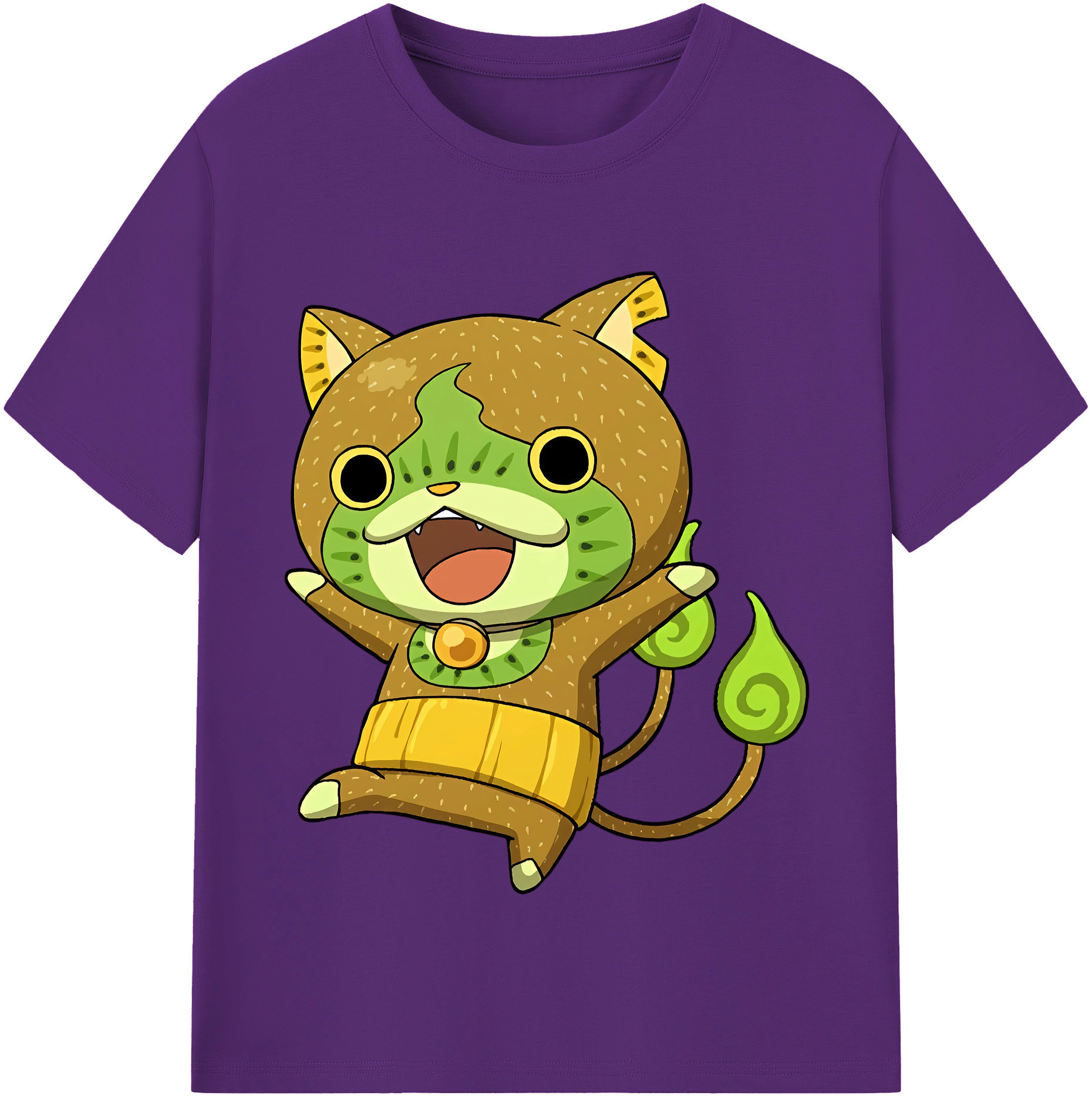 （画像用） 妖怪ウォッチ Yo-kai Watch 綿100％半袖Tシャツ（フロントプリント）