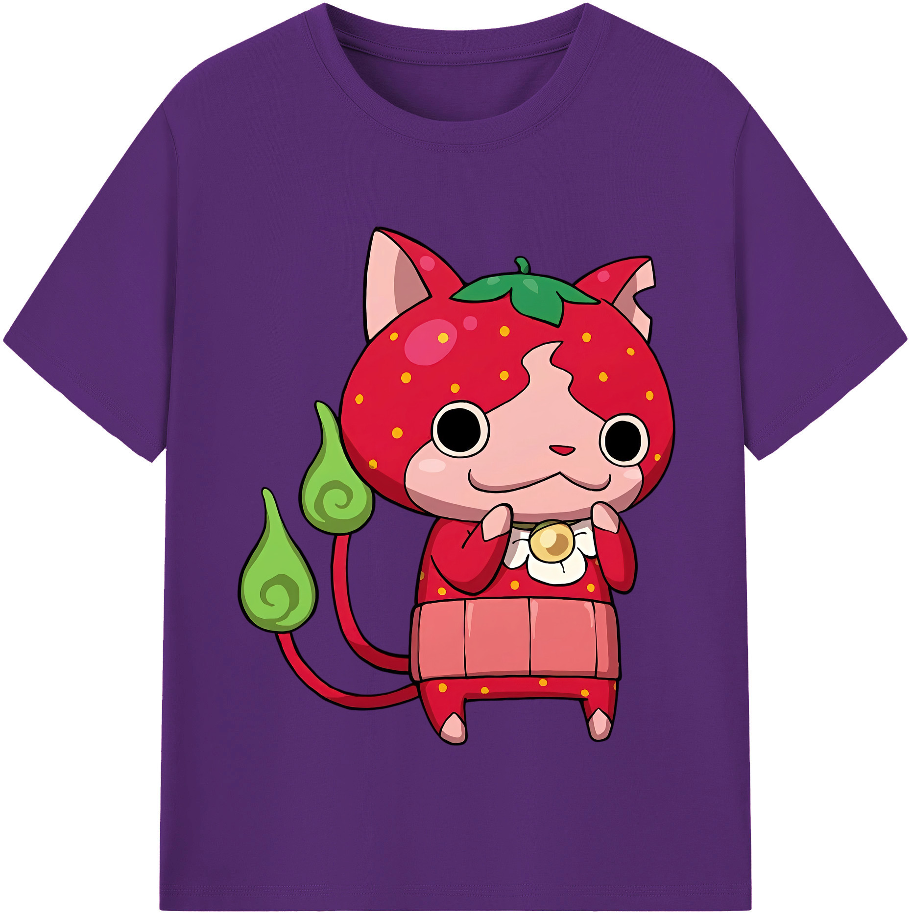 （画像用） 妖怪ウォッチ Yo-kai Watch 綿100％半袖Tシャツ（フロントプリント）