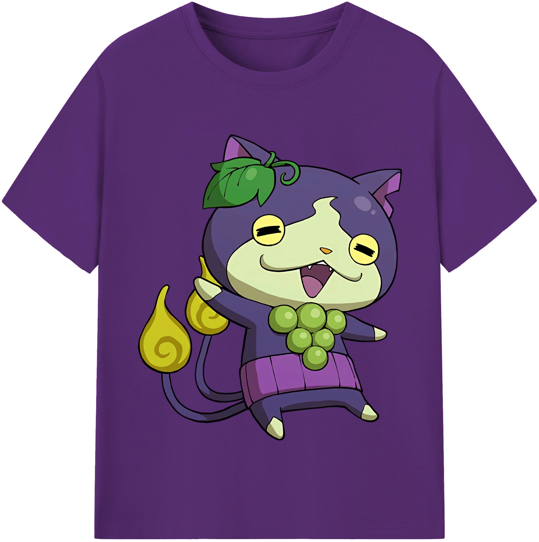（画像用） 妖怪ウォッチ Yo-kai Watch 綿100％半袖Tシャツ（フロントプリント）