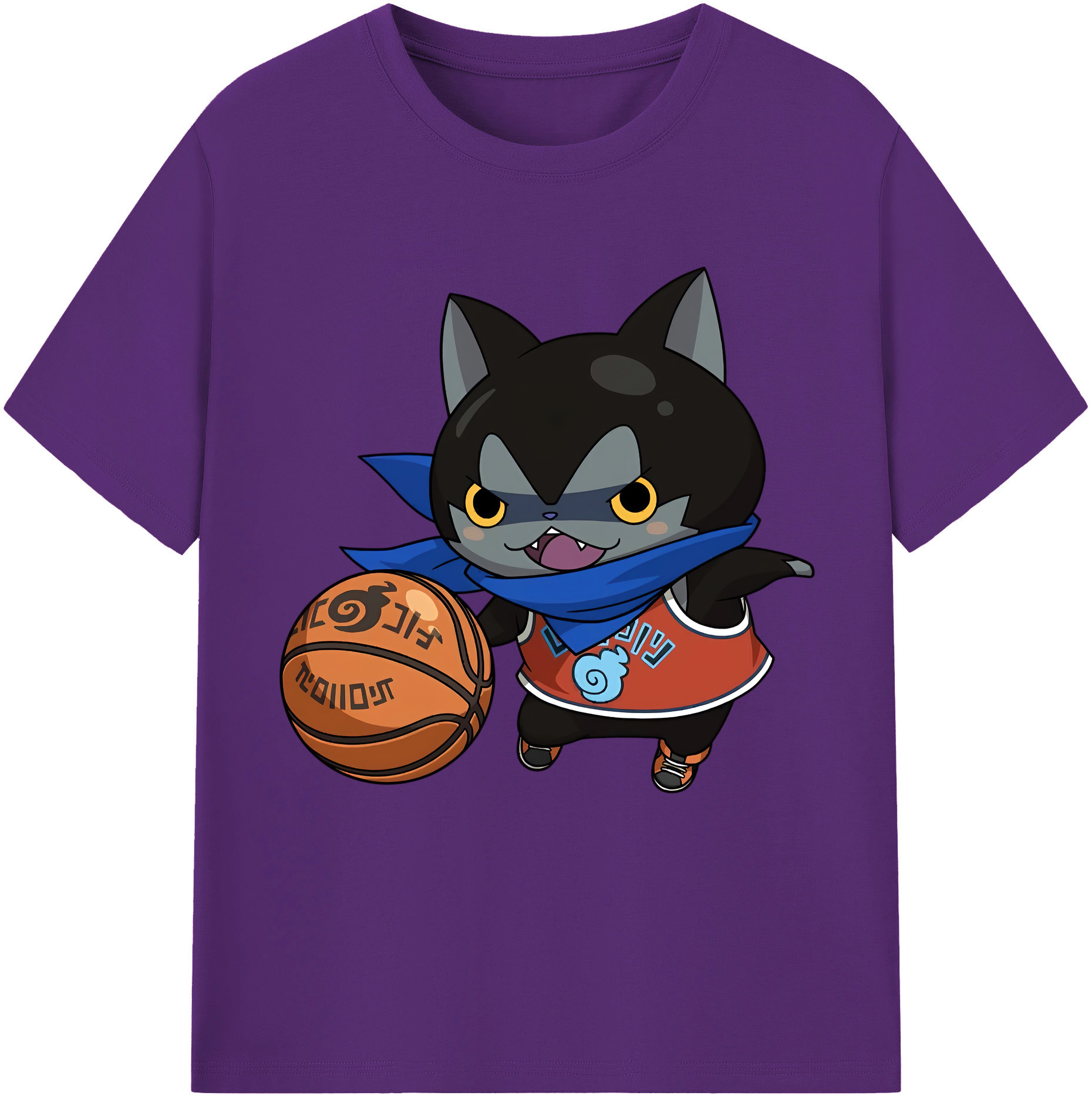 （画像用） 妖怪ウォッチ Yo-kai Watch 綿100％半袖Tシャツ（フロントプリント）