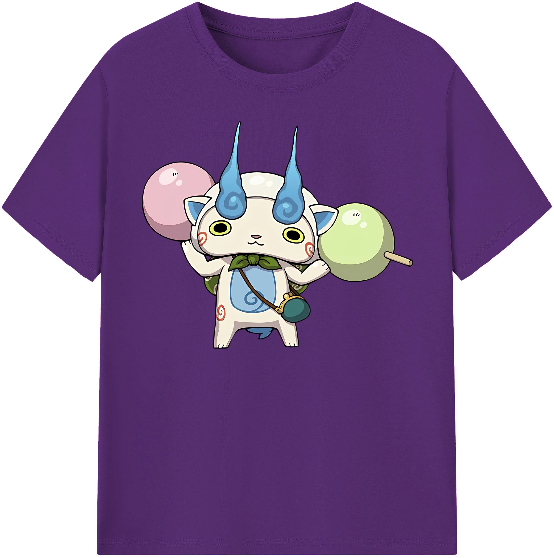 （画像用） 妖怪ウォッチ Yo-kai Watch 綿100％半袖Tシャツ（フロントプリント）