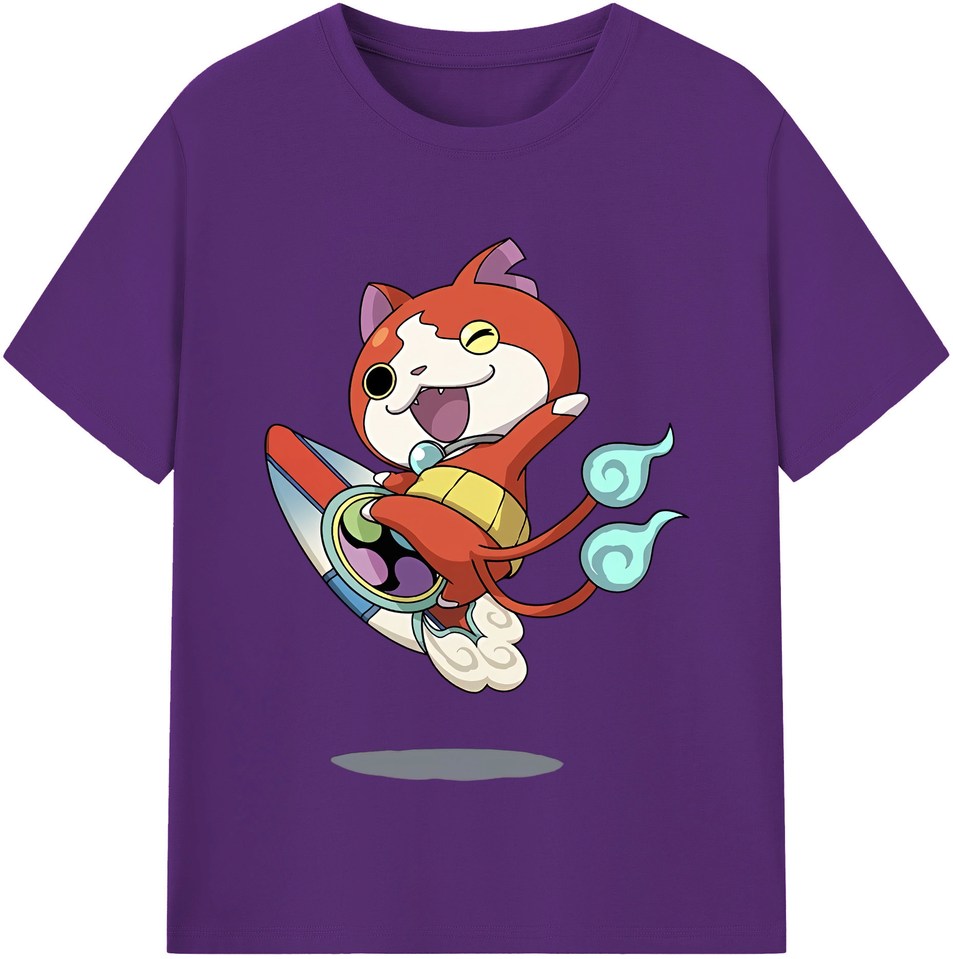 （画像用） 妖怪ウォッチ Yo-kai Watch 綿100％半袖Tシャツ（フロントプリント）