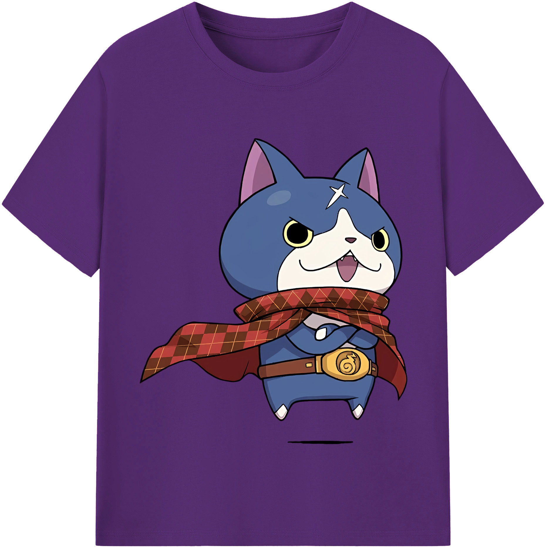 （画像用） 妖怪ウォッチ Yo-kai Watch 綿100％半袖Tシャツ（フロントプリント）