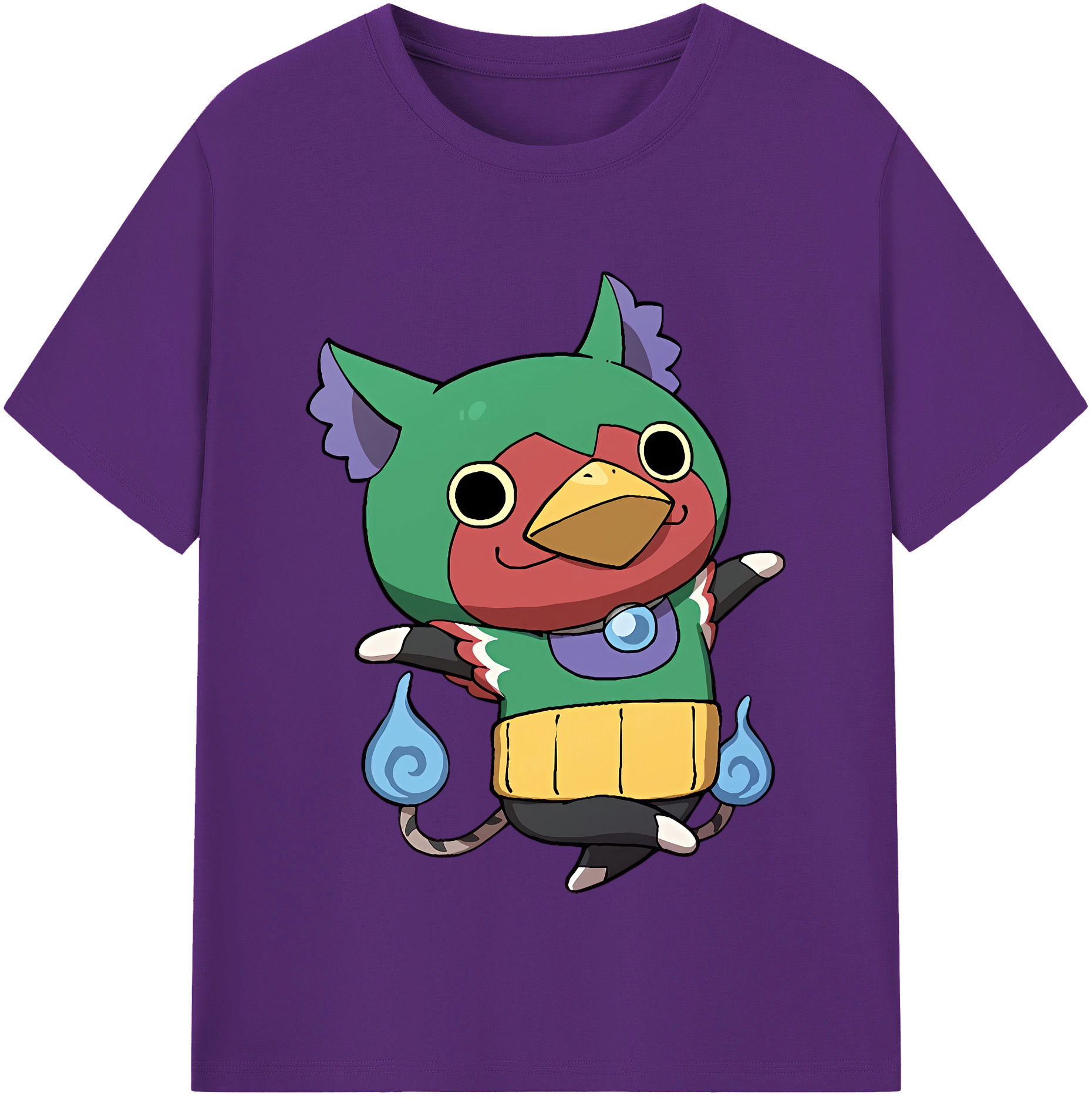 （画像用） 妖怪ウォッチ Yo-kai Watch 綿100％半袖Tシャツ（フロントプリント）