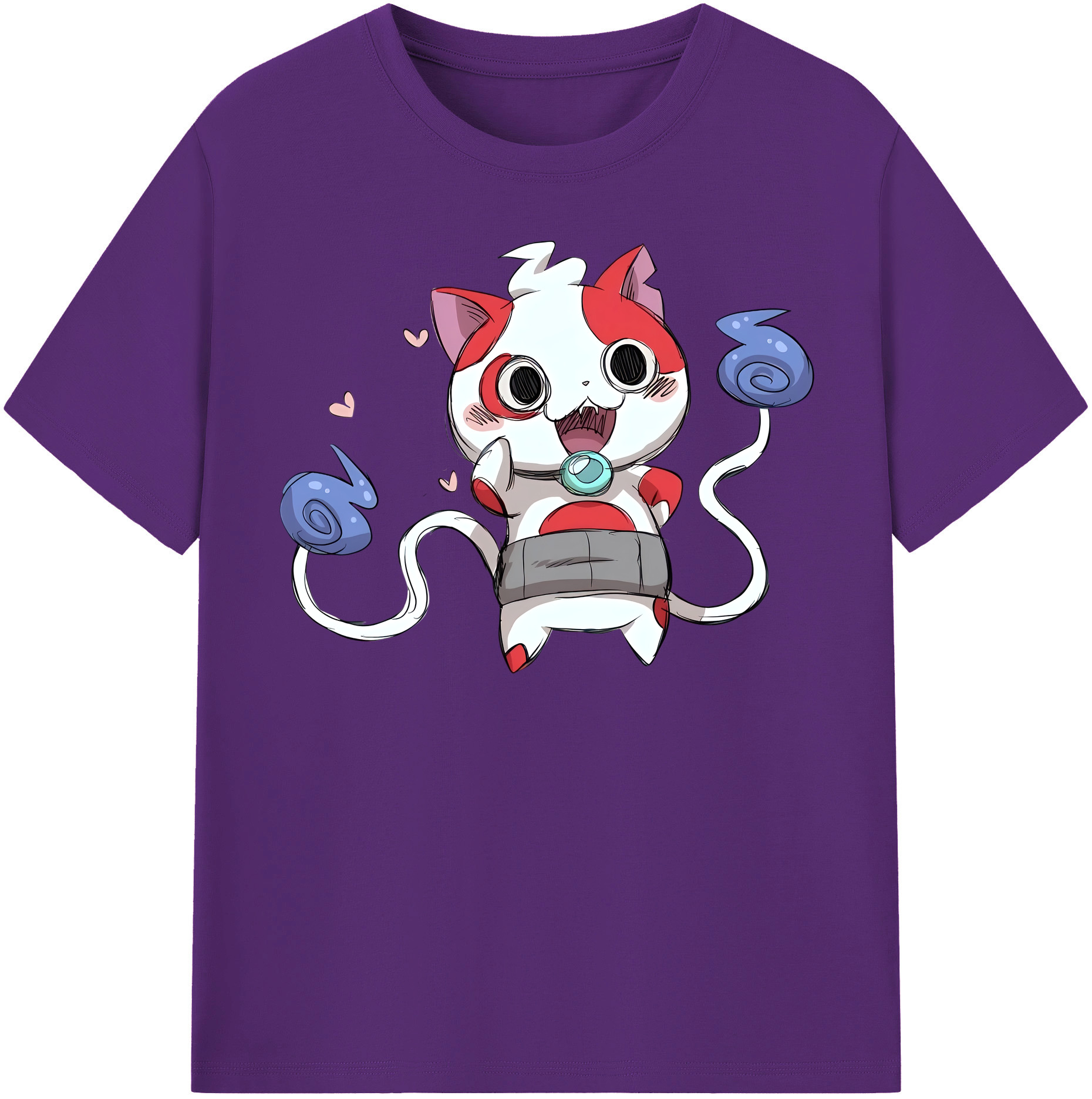 （画像用） 妖怪ウォッチ Yo-kai Watch 綿100％半袖Tシャツ（フロントプリント）