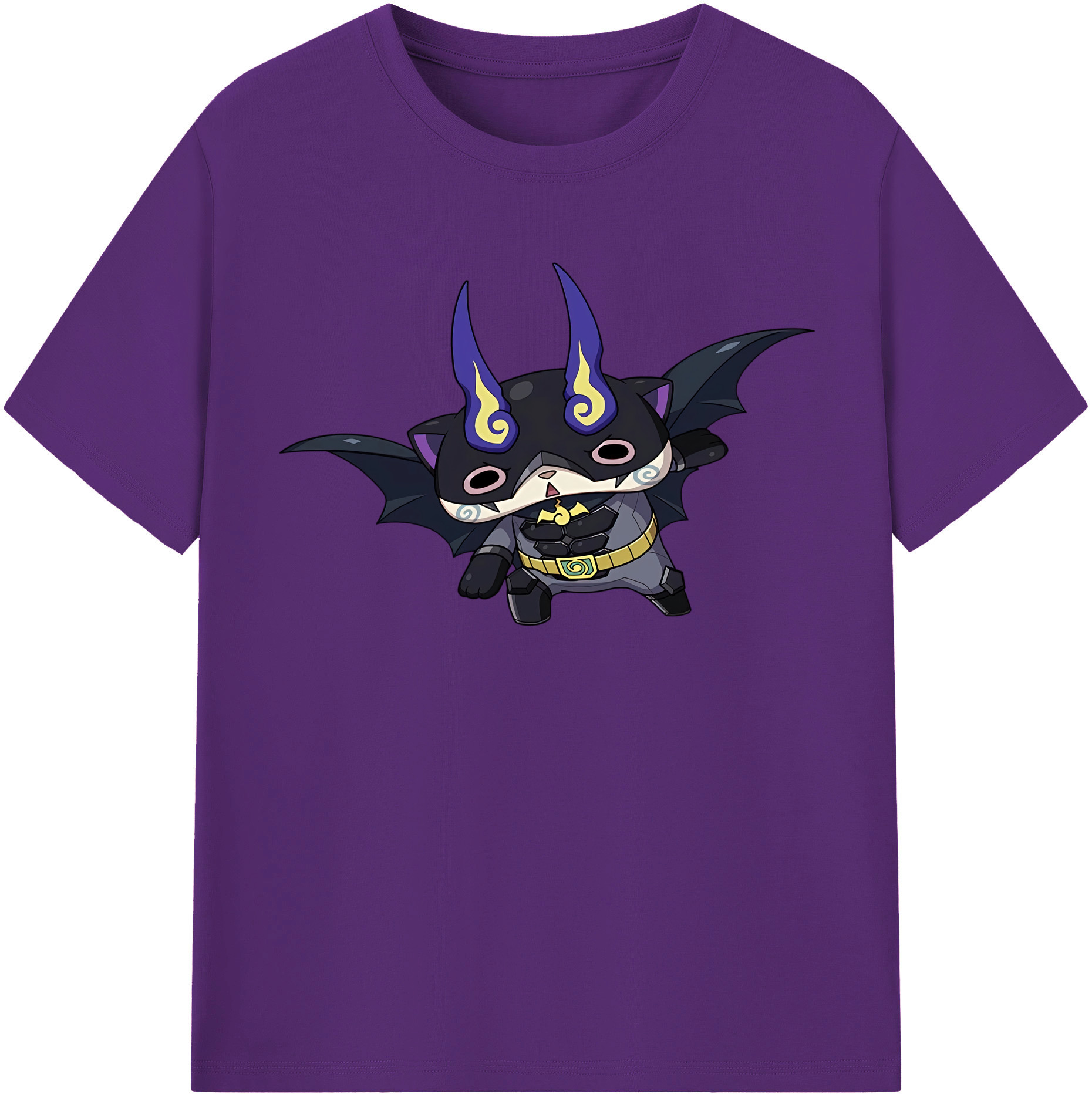 （画像用） 妖怪ウォッチ Yo-kai Watch 綿100％半袖Tシャツ（フロントプリント）