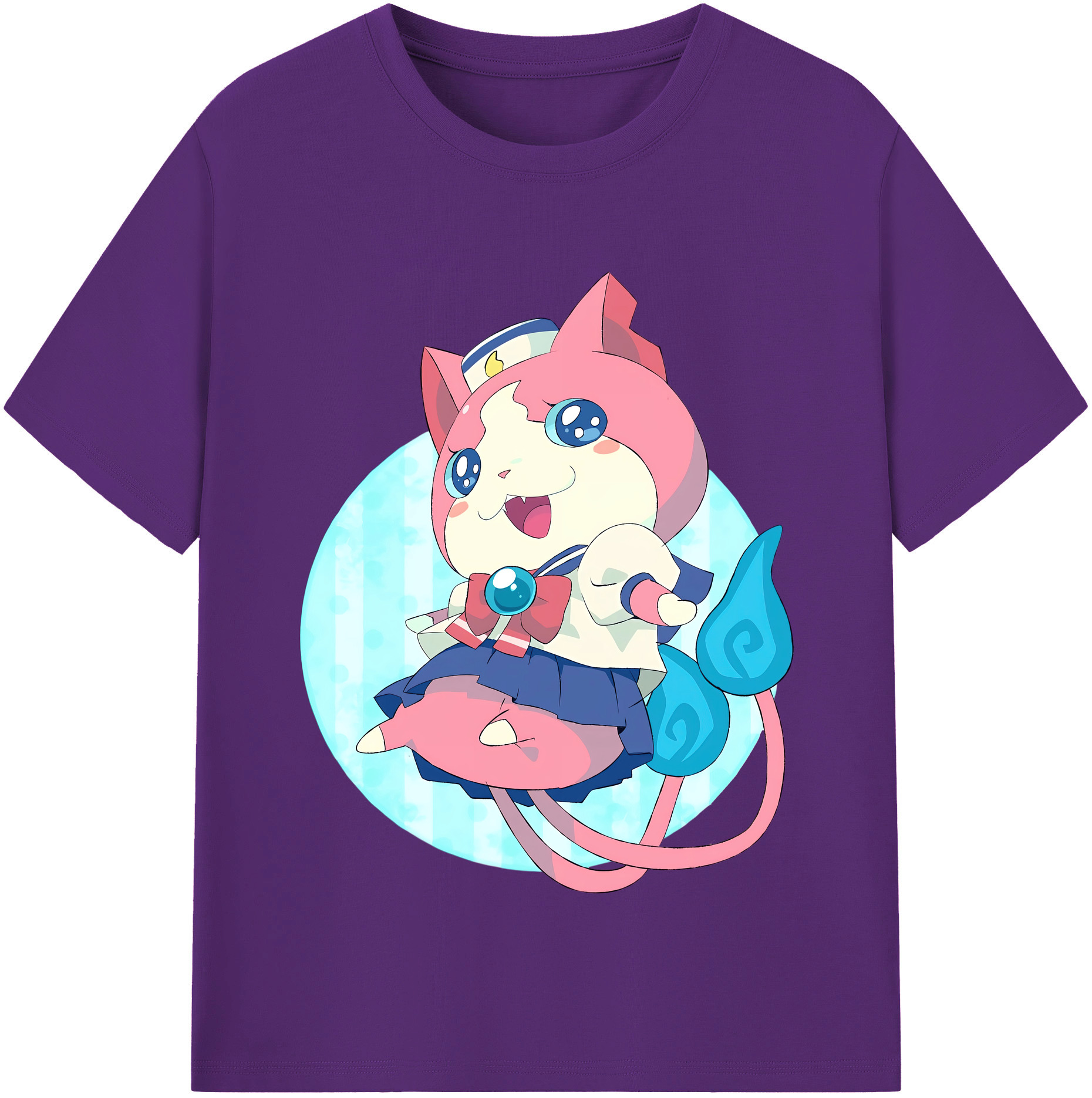 （画像用） 妖怪ウォッチ Yo-kai Watch 綿100％半袖Tシャツ（フロントプリント）