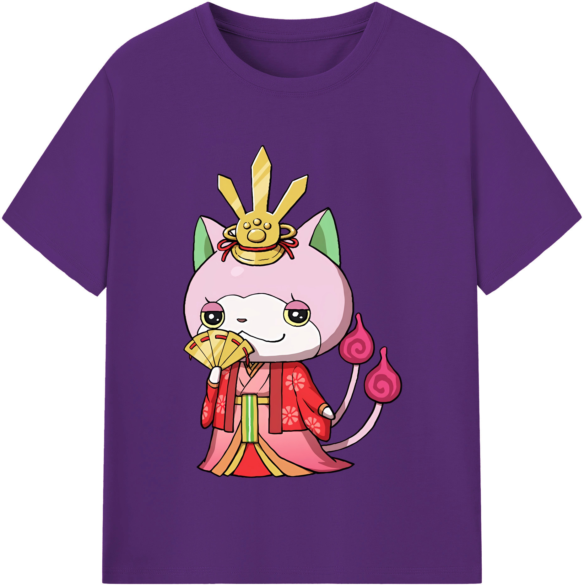 （画像用） 妖怪ウォッチ Yo-kai Watch 綿100％半袖Tシャツ（フロントプリント）