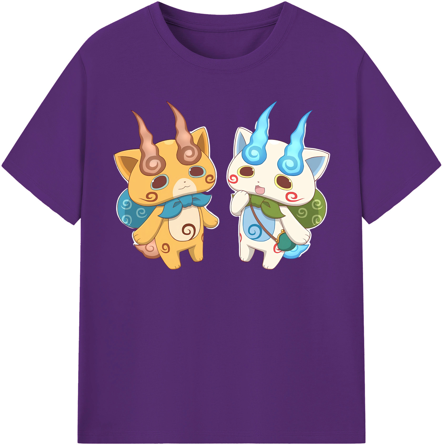 （画像用） 妖怪ウォッチ Yo-kai Watch 綿100％半袖Tシャツ（フロントプリント）