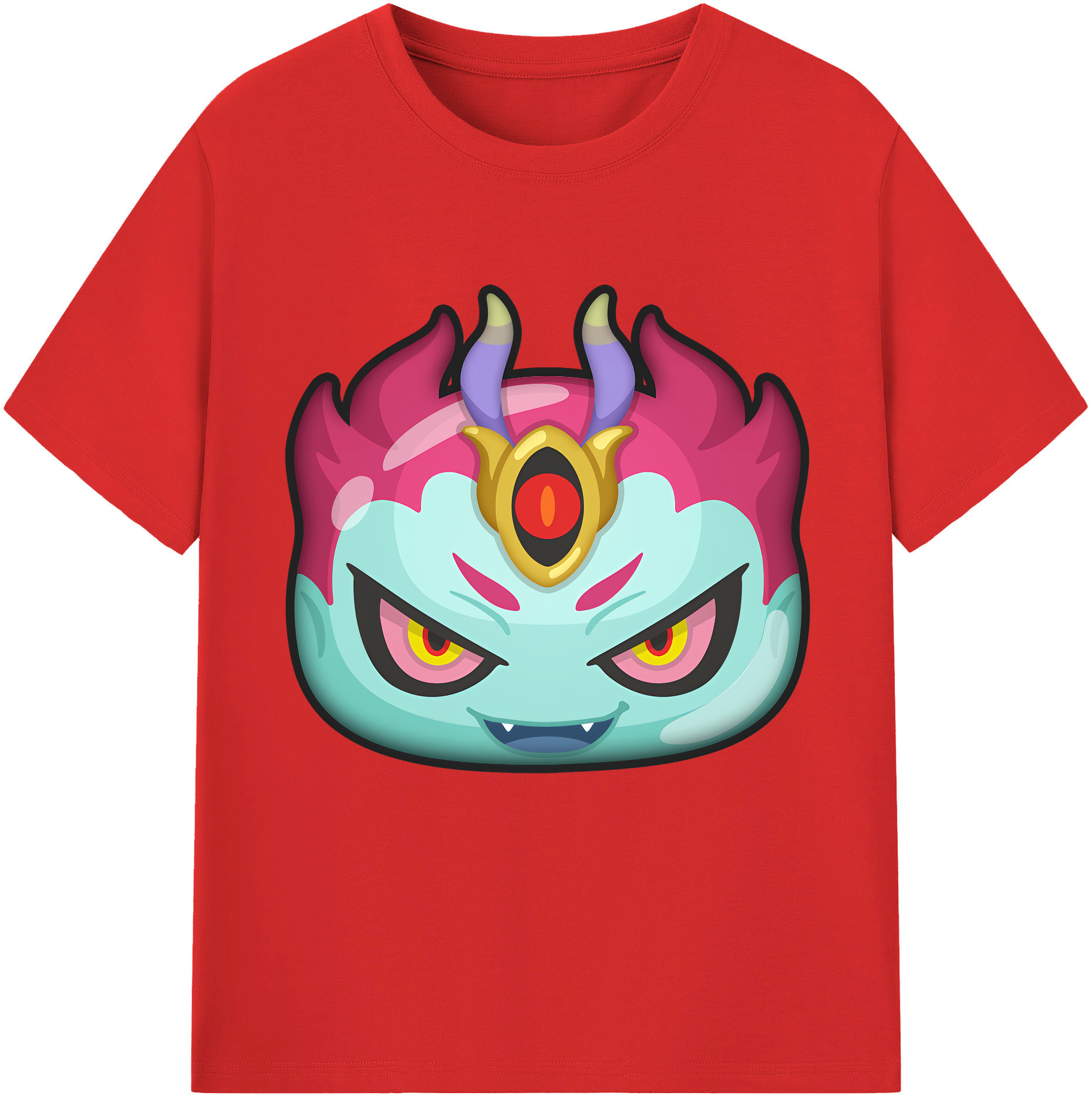 （画像用） 妖怪ウォッチ Yo-kai Watch 綿100％半袖Tシャツ（フロントプリント）