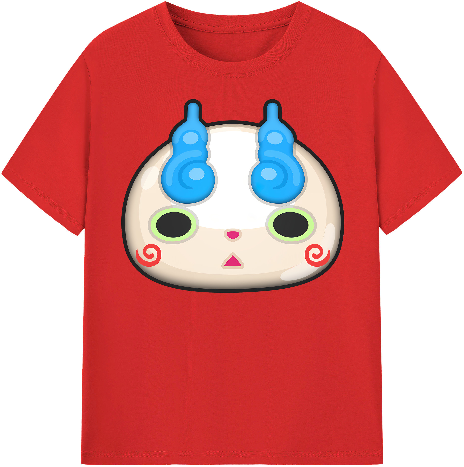 （画像用） 妖怪ウォッチ Yo-kai Watch 綿100％半袖Tシャツ（フロントプリント）