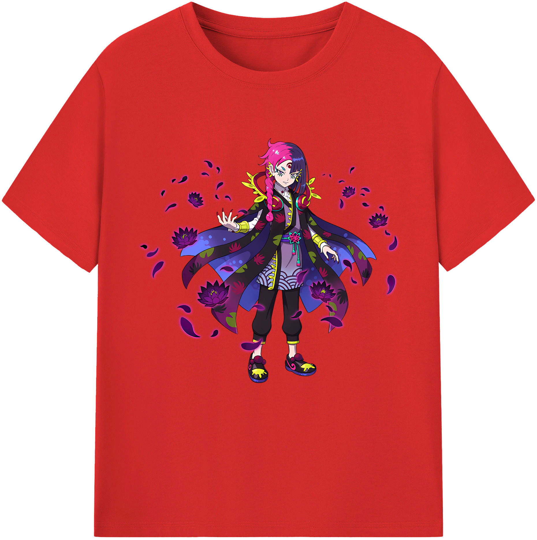 （画像用） 妖怪ウォッチ Yo-kai Watch 綿100％半袖Tシャツ（フロントプリント）