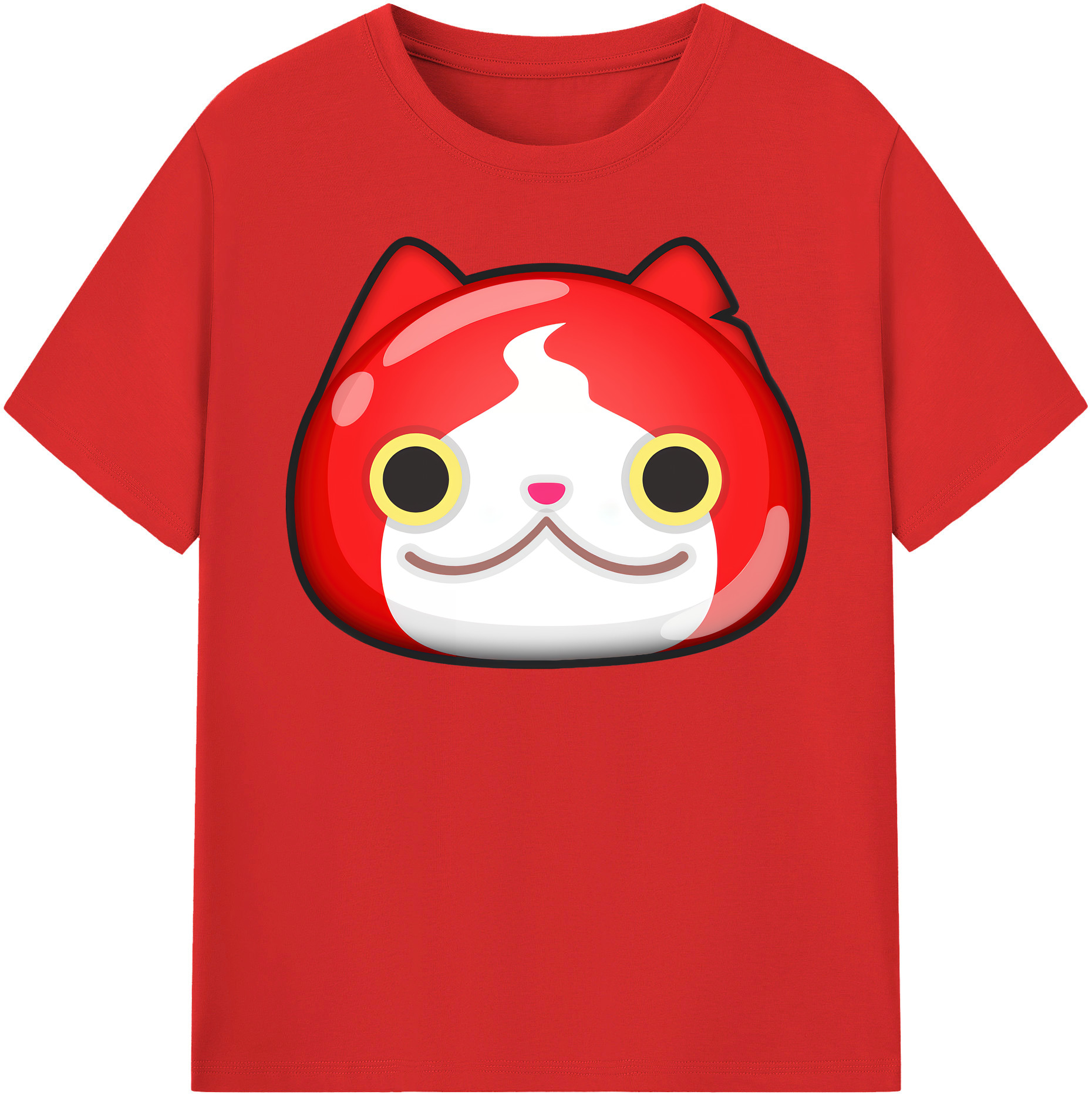 （画像用） 妖怪ウォッチ Yo-kai Watch 綿100％半袖Tシャツ（フロントプリント）
