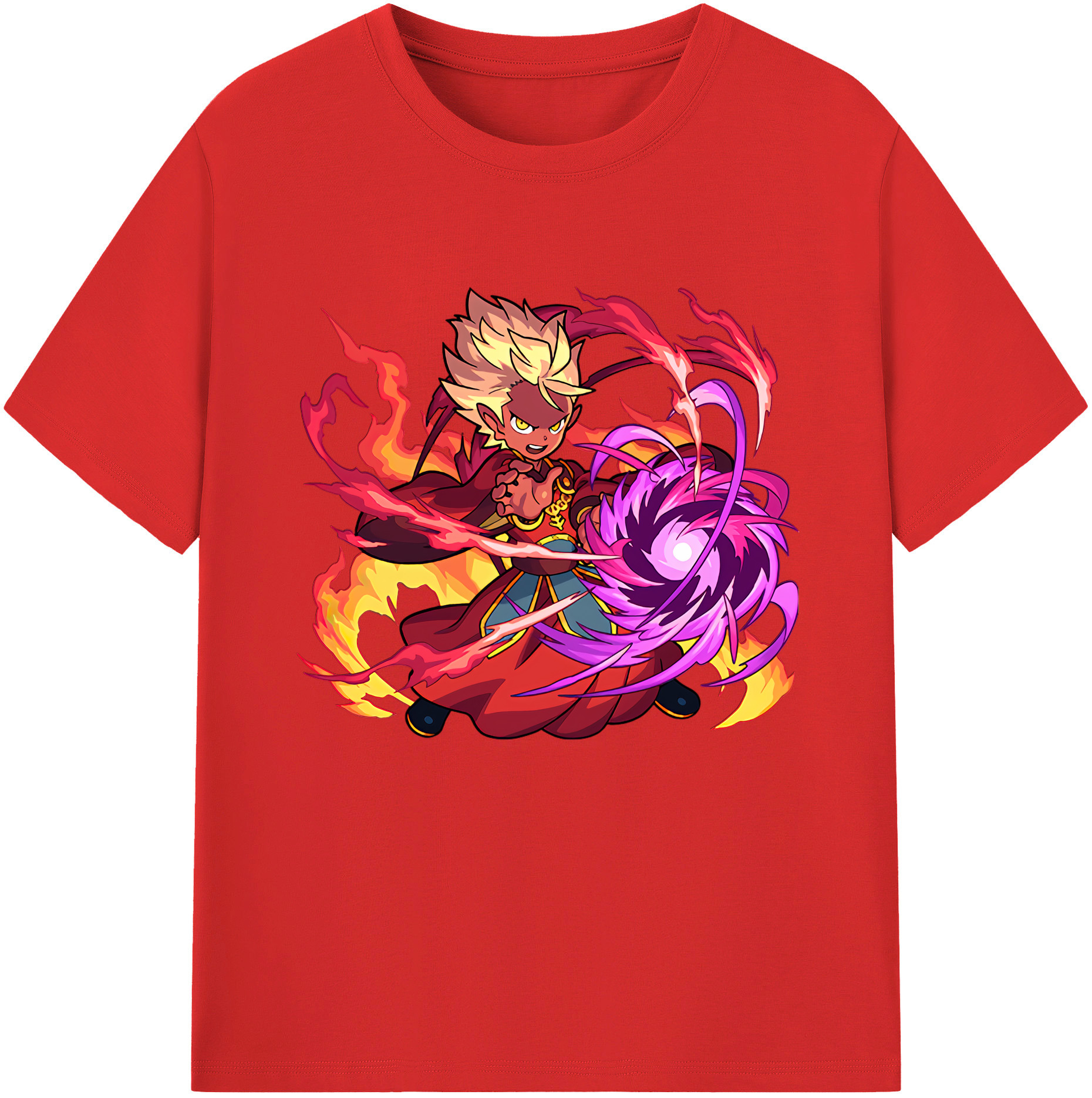 （画像用） 妖怪ウォッチ Yo-kai Watch 綿100％半袖Tシャツ（フロントプリント）