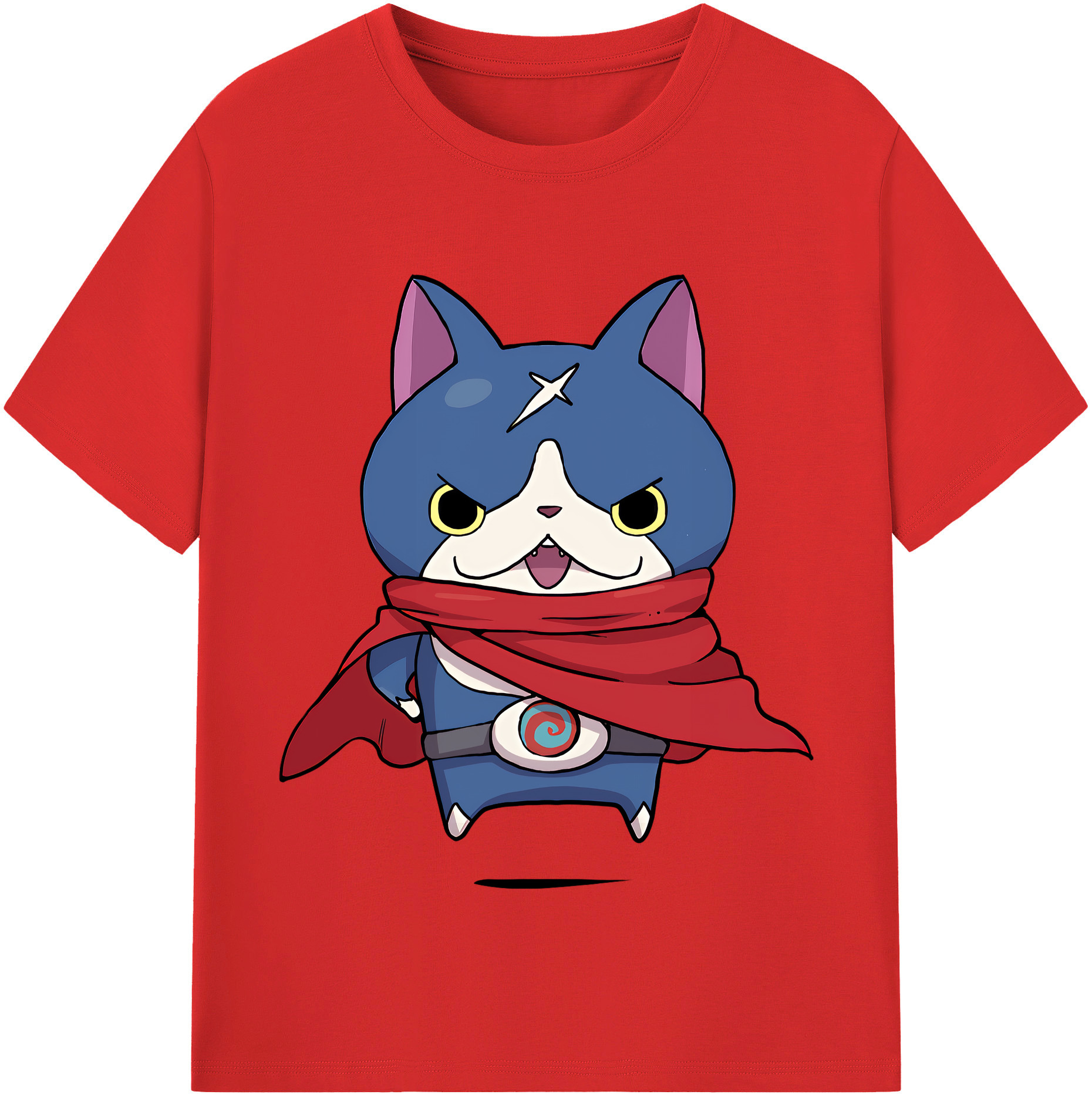 （画像用） 妖怪ウォッチ Yo-kai Watch 綿100％半袖Tシャツ（フロントプリント）