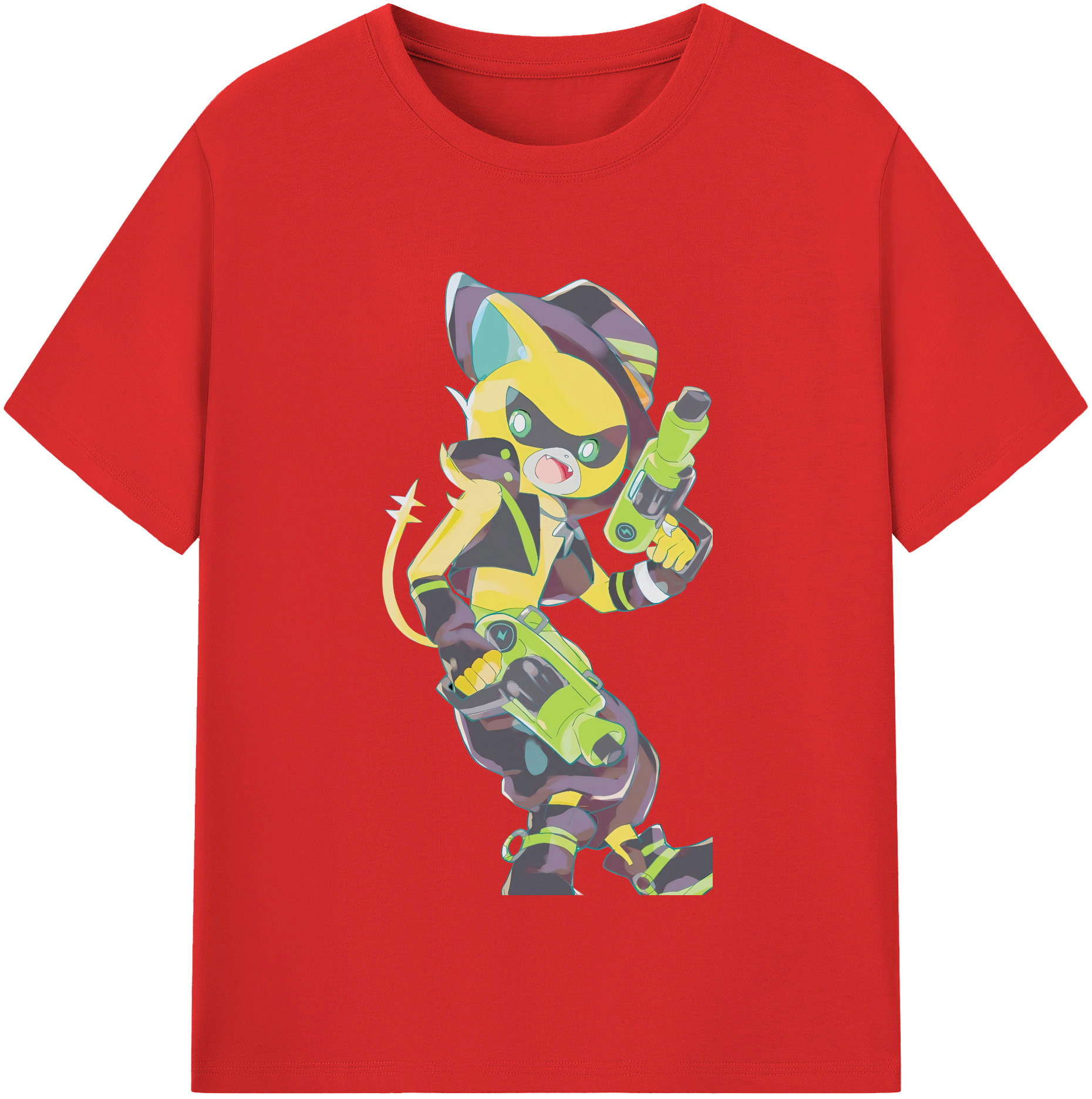 （画像用） 妖怪ウォッチ Yo-kai Watch 綿100％半袖Tシャツ（フロントプリント）
