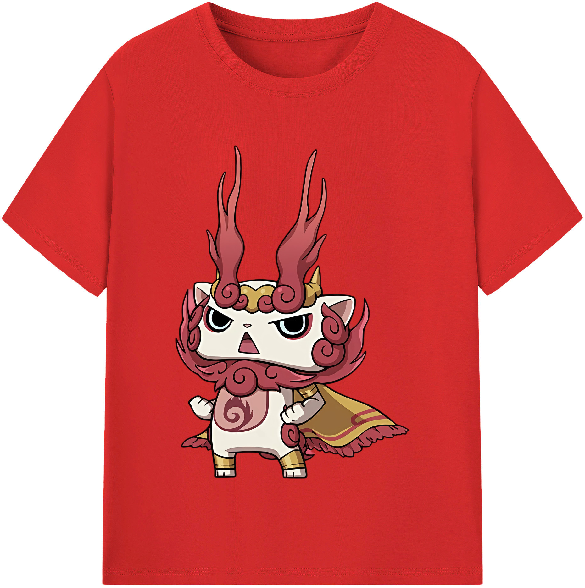 （画像用） 妖怪ウォッチ Yo-kai Watch 綿100％半袖Tシャツ（フロントプリント）