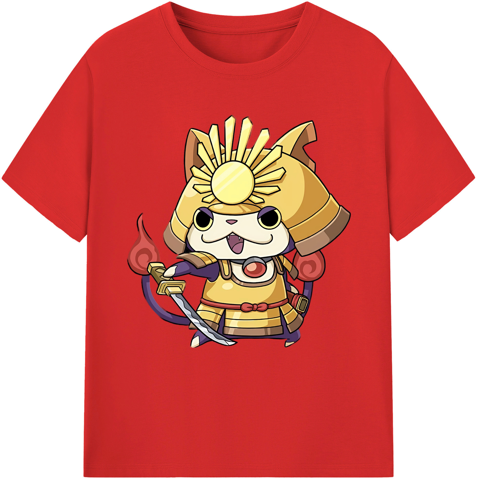 （画像用） 妖怪ウォッチ Yo-kai Watch 綿100％半袖Tシャツ（フロントプリント）