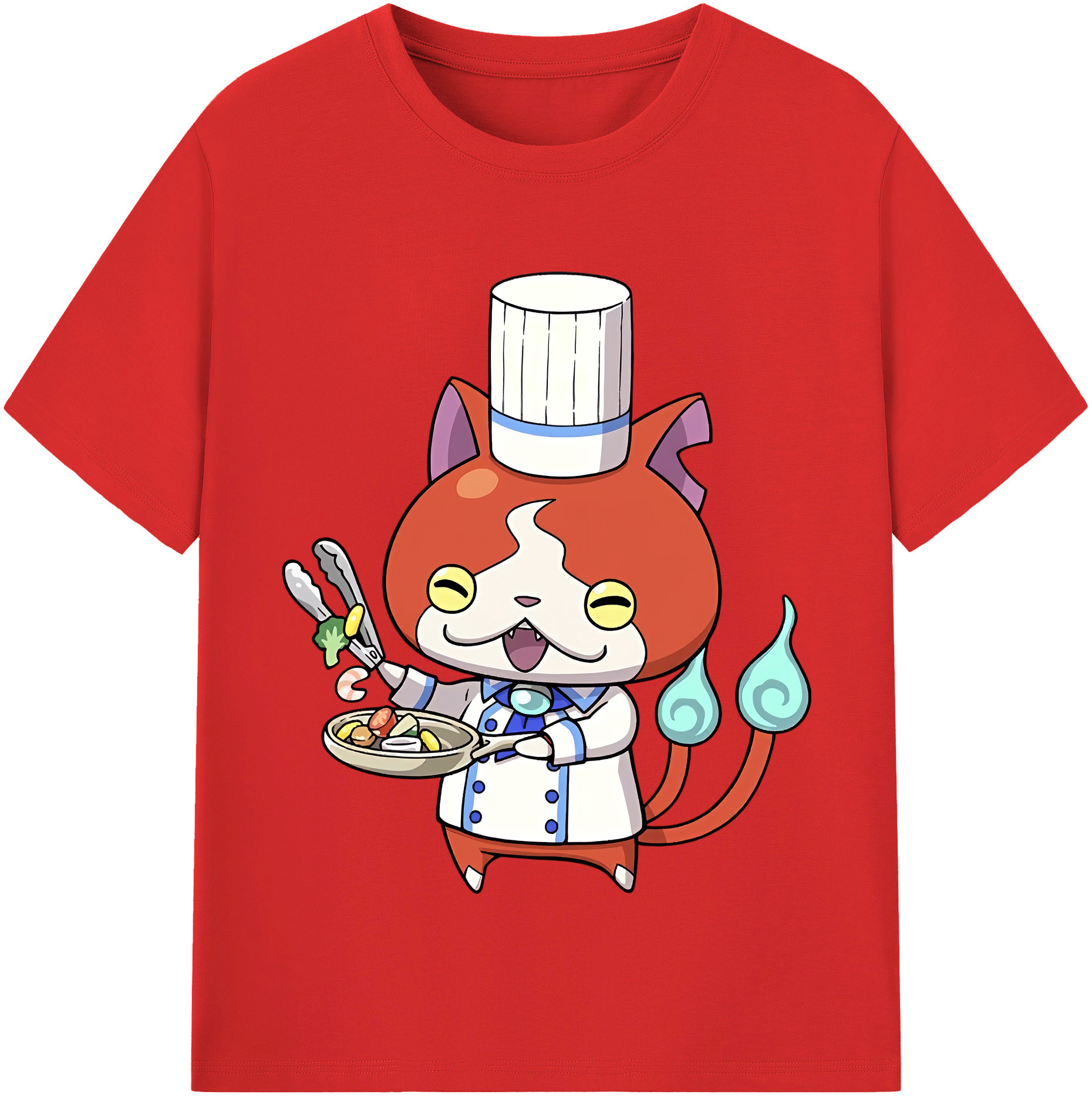 （画像用） 妖怪ウォッチ Yo-kai Watch 綿100％半袖Tシャツ（フロントプリント）