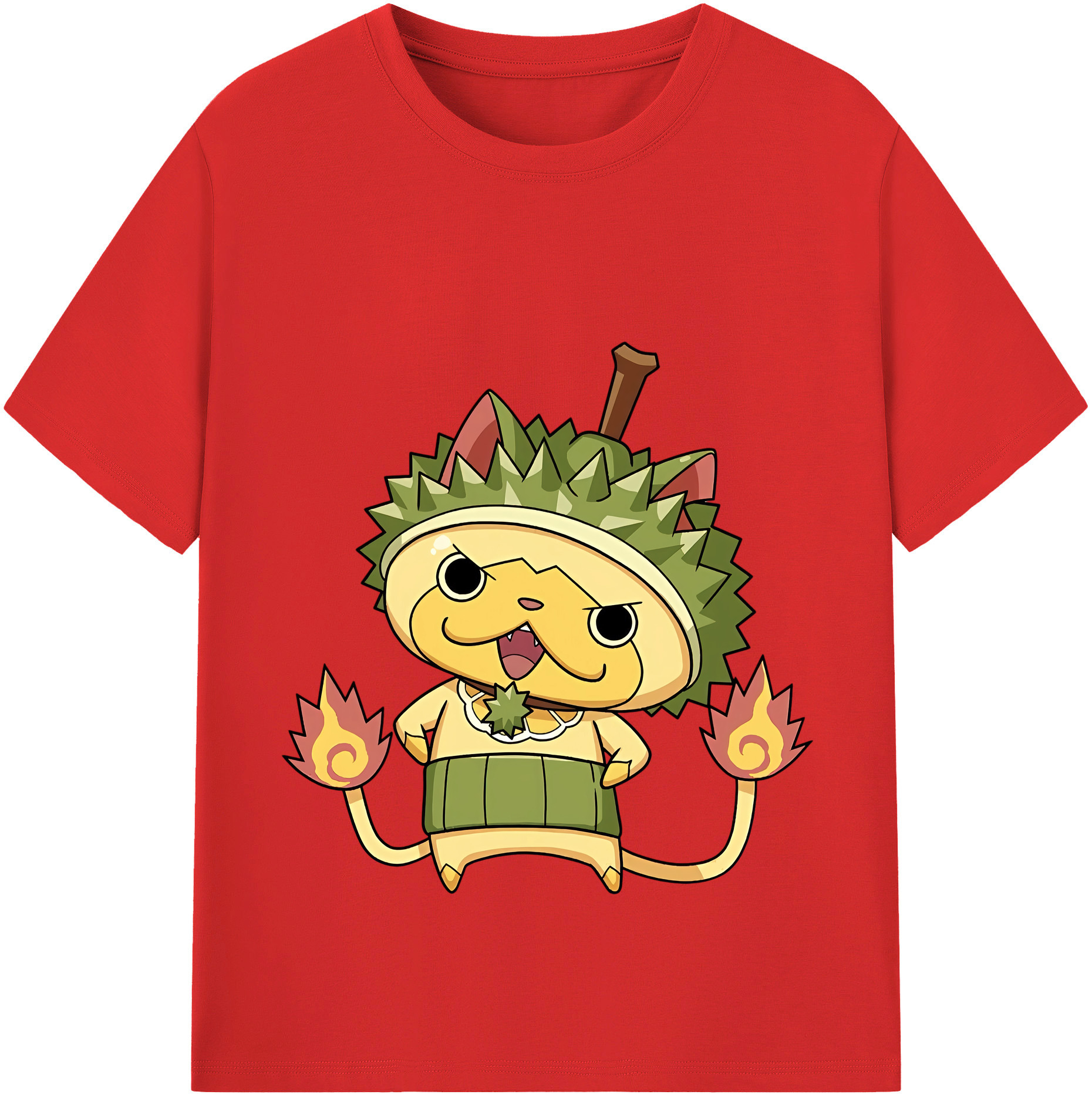（画像用） 妖怪ウォッチ Yo-kai Watch 綿100％半袖Tシャツ（フロントプリント）