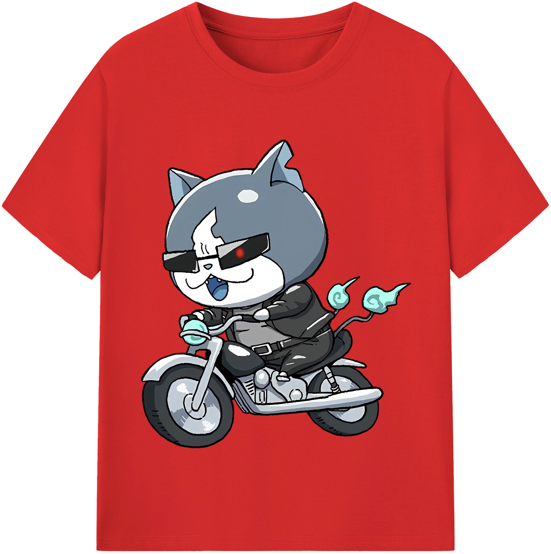 （画像用） 妖怪ウォッチ Yo-kai Watch 綿100％半袖Tシャツ（フロントプリント）