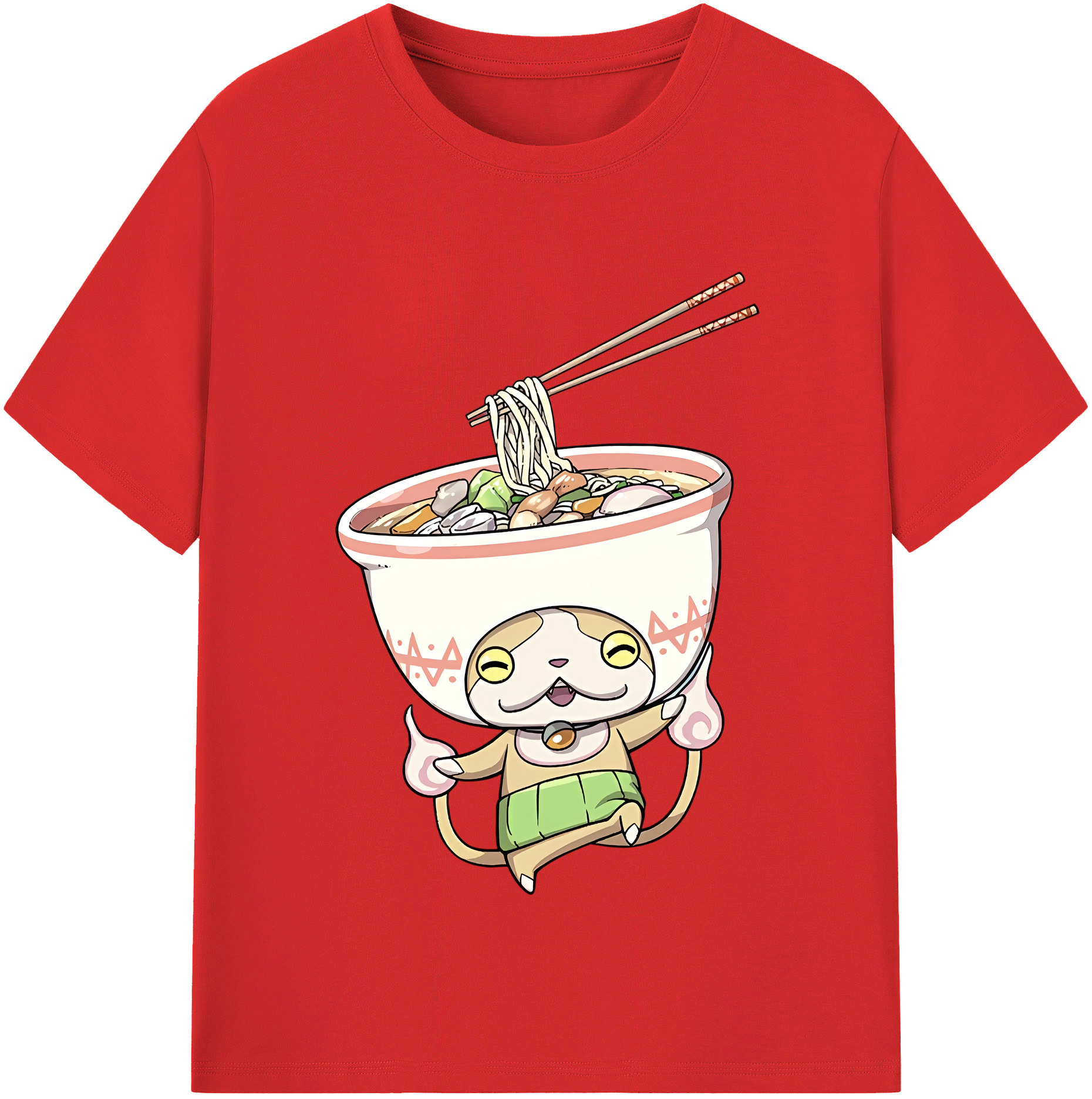 （画像用） 妖怪ウォッチ Yo-kai Watch 綿100％半袖Tシャツ（フロントプリント）