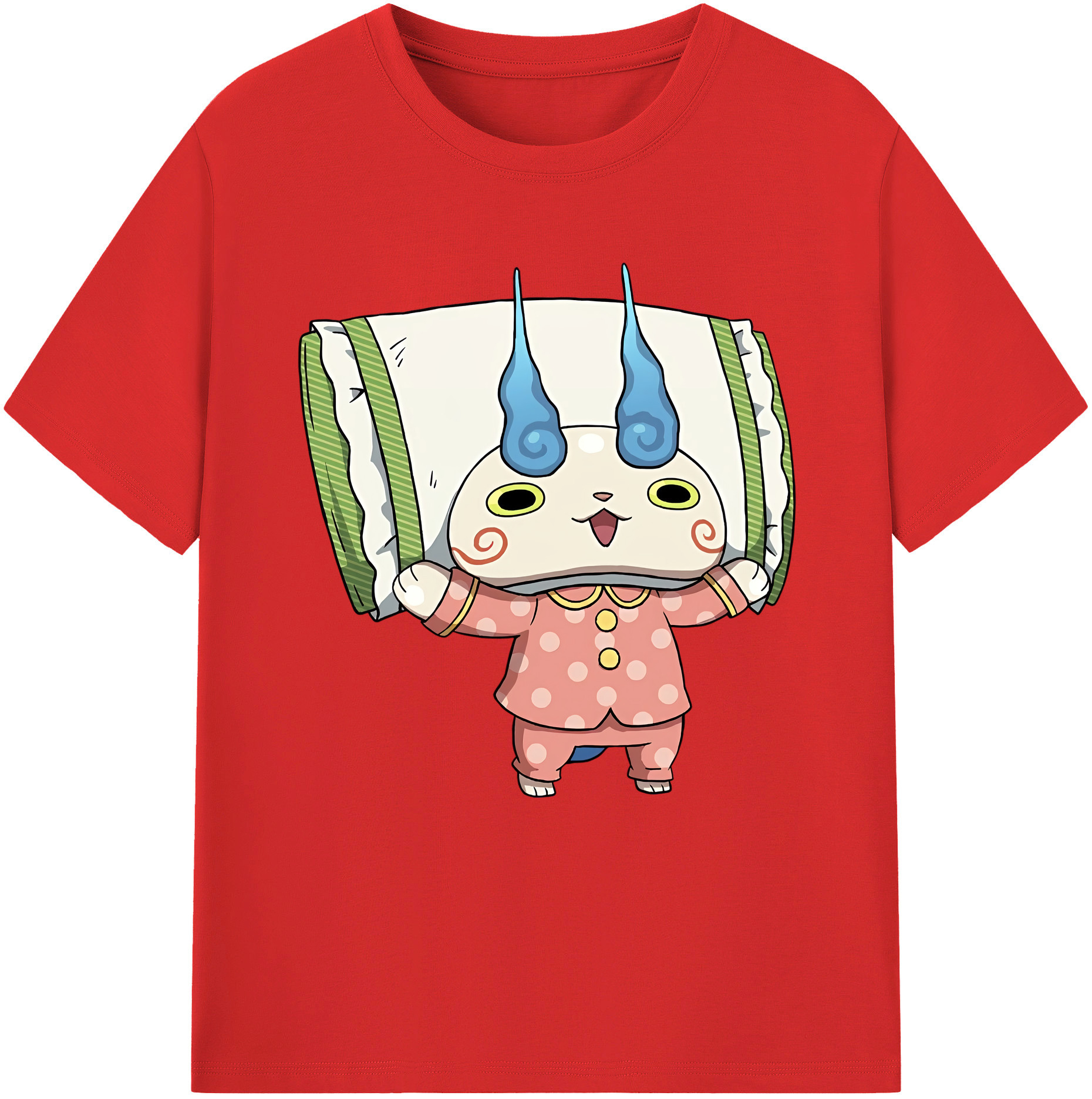 （画像用） 妖怪ウォッチ Yo-kai Watch 綿100％半袖Tシャツ（フロントプリント）