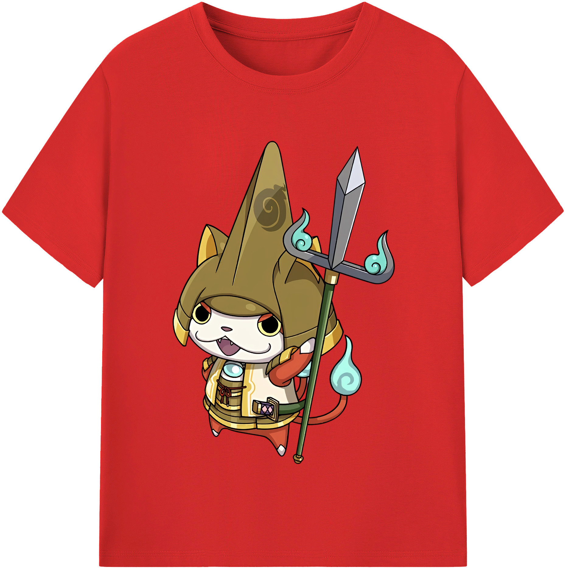 （画像用） 妖怪ウォッチ Yo-kai Watch 綿100％半袖Tシャツ（フロントプリント）