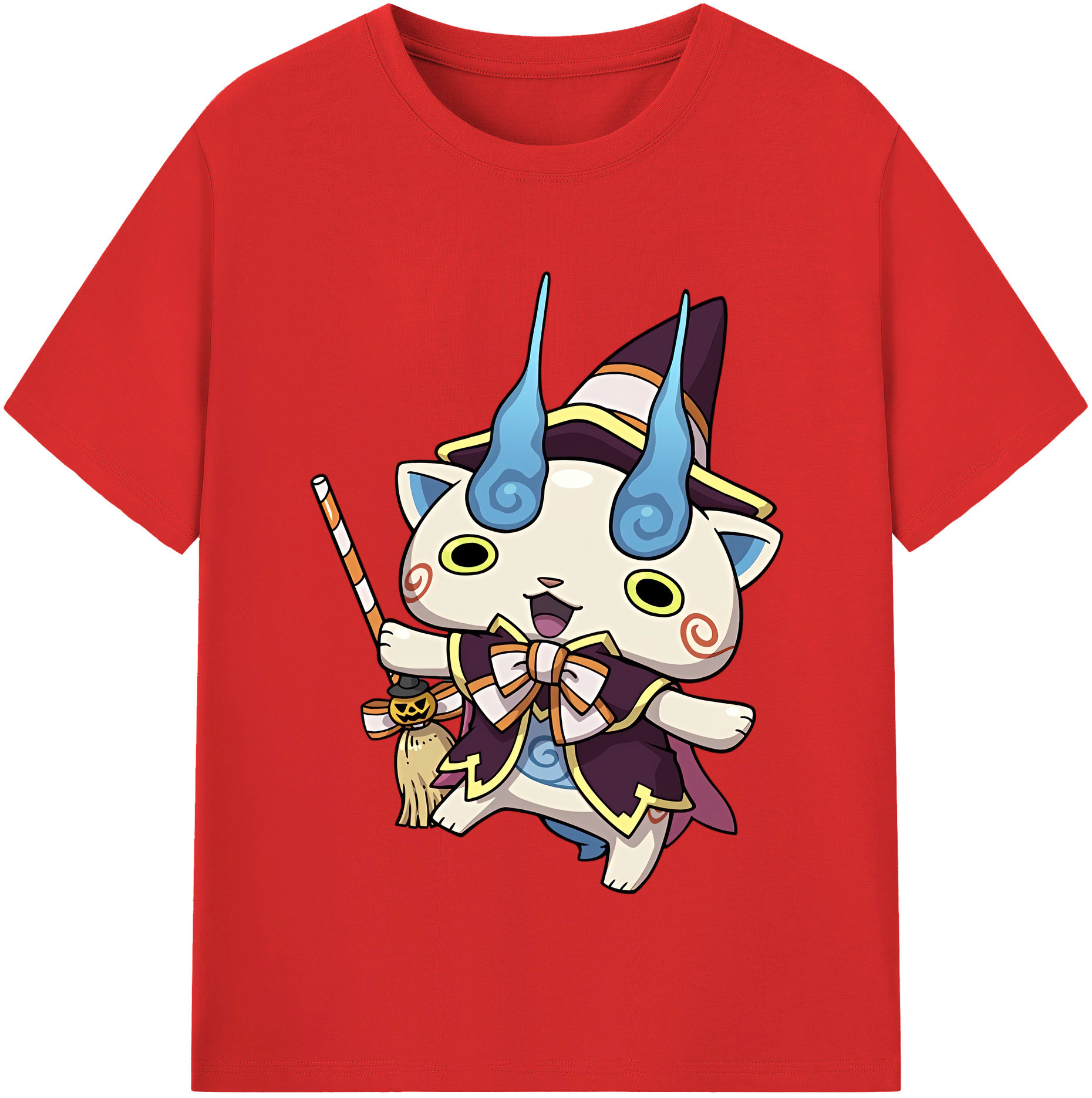 （画像用） 妖怪ウォッチ Yo-kai Watch 綿100％半袖Tシャツ（フロントプリント）