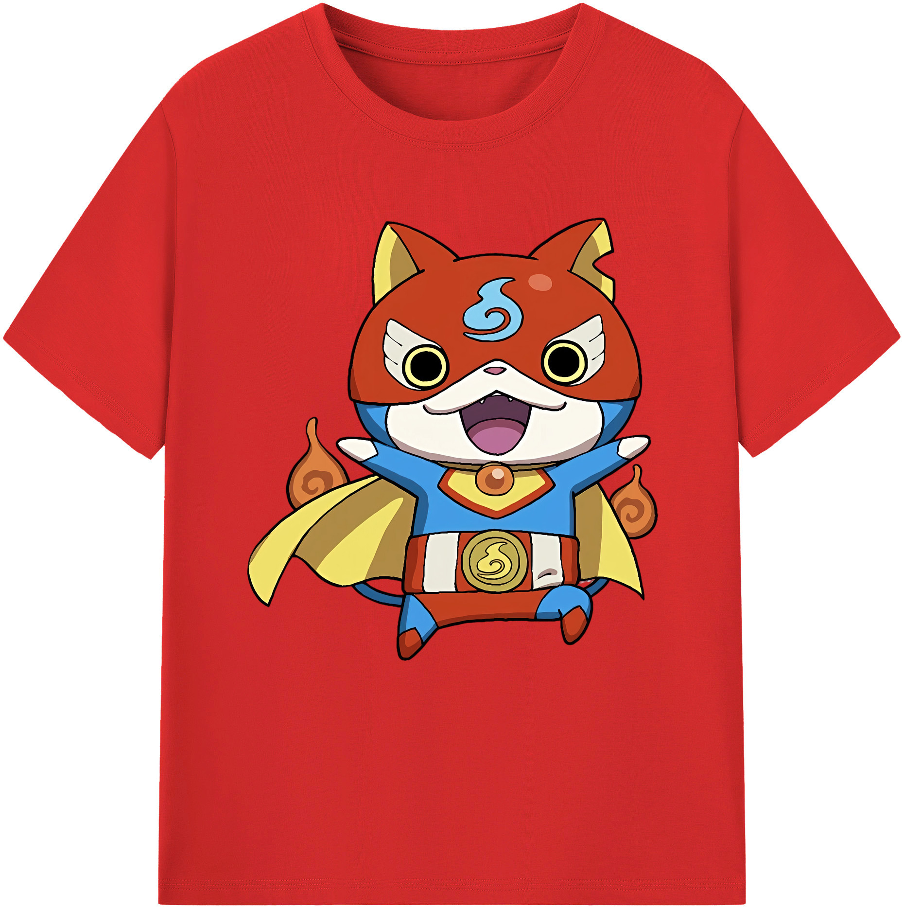 （画像用） 妖怪ウォッチ Yo-kai Watch 綿100％半袖Tシャツ（フロントプリント）
