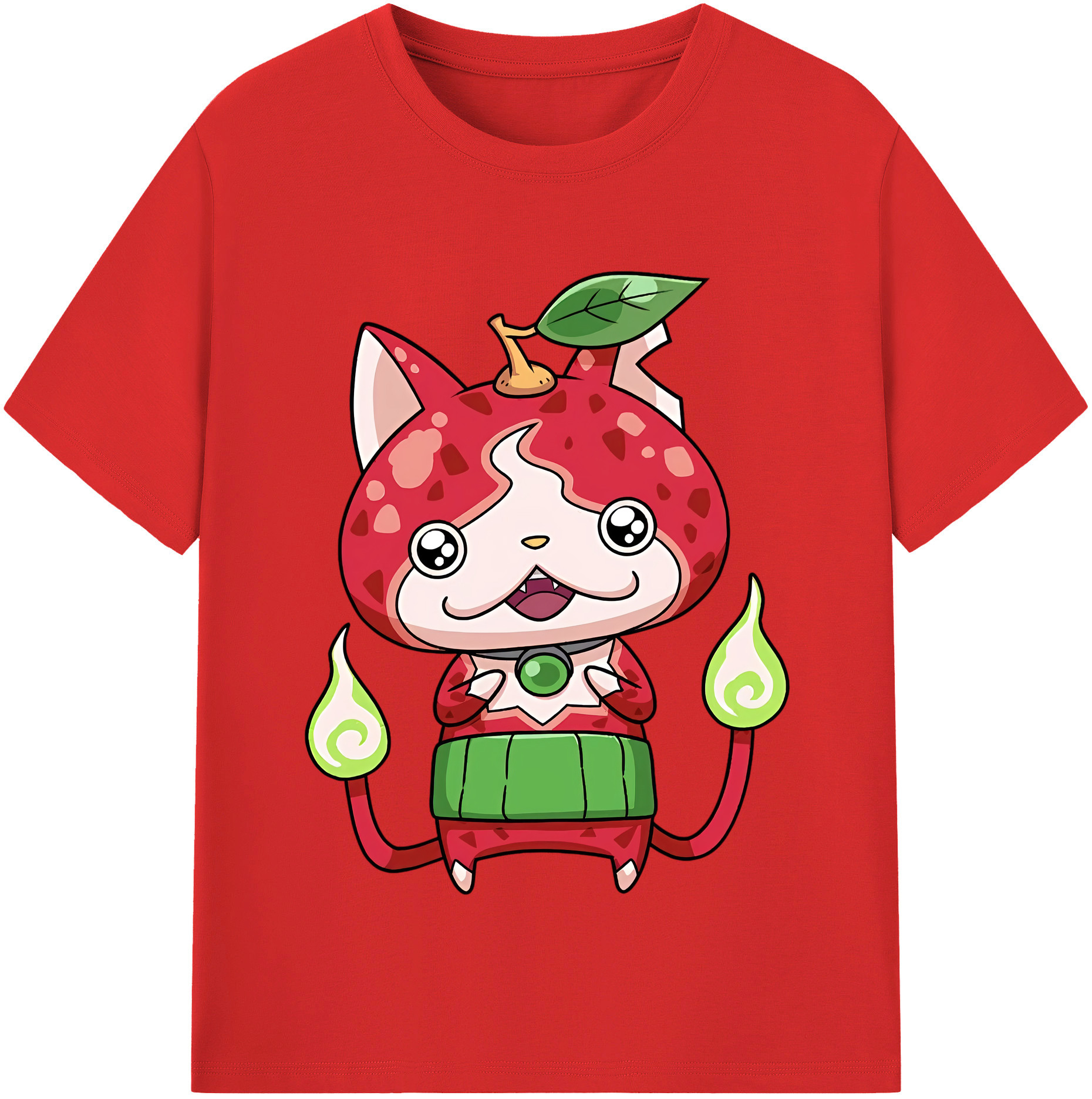 （画像用） 妖怪ウォッチ Yo-kai Watch 綿100％半袖Tシャツ（フロントプリント）