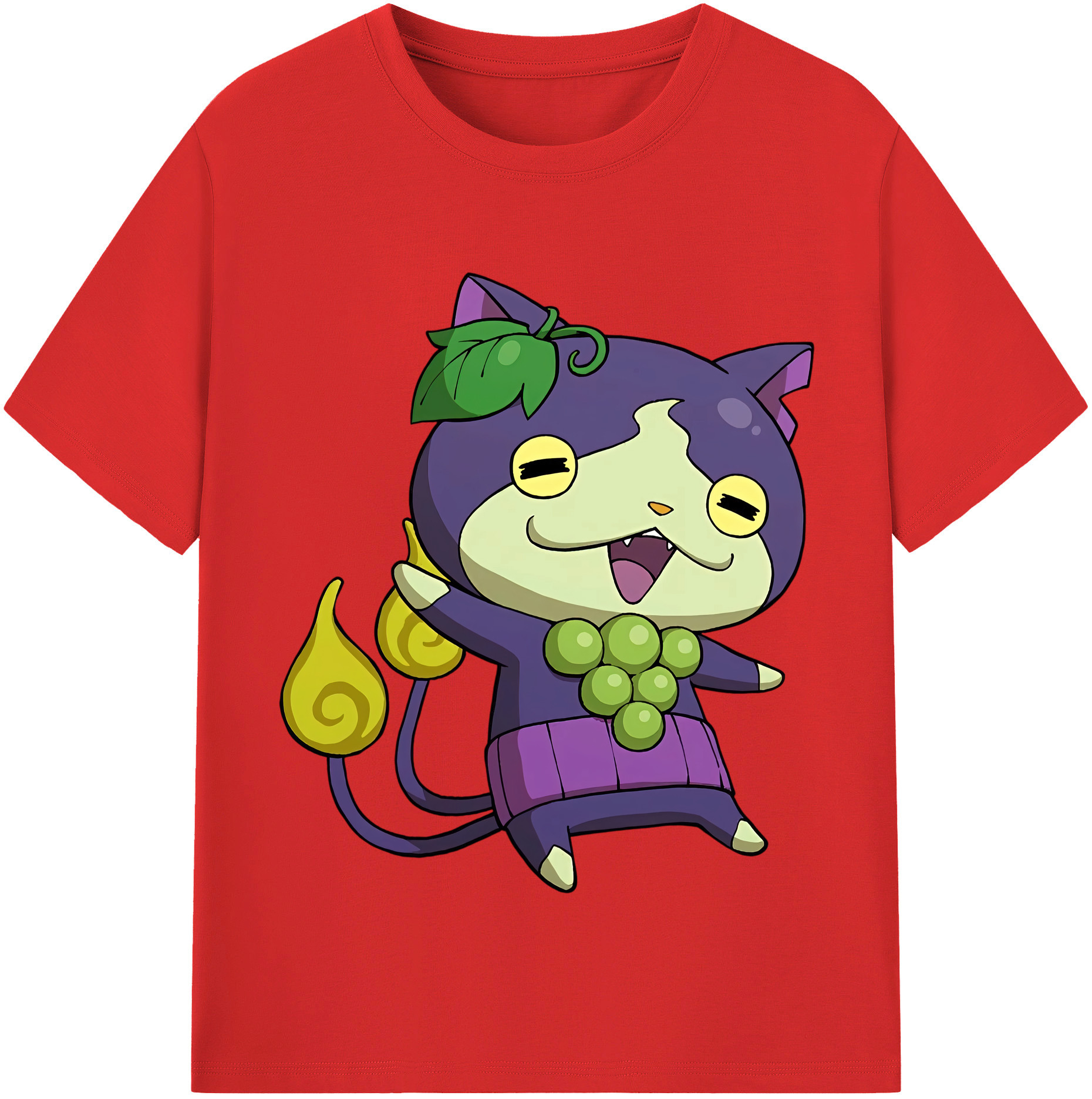 （画像用） 妖怪ウォッチ Yo-kai Watch 綿100％半袖Tシャツ（フロントプリント）
