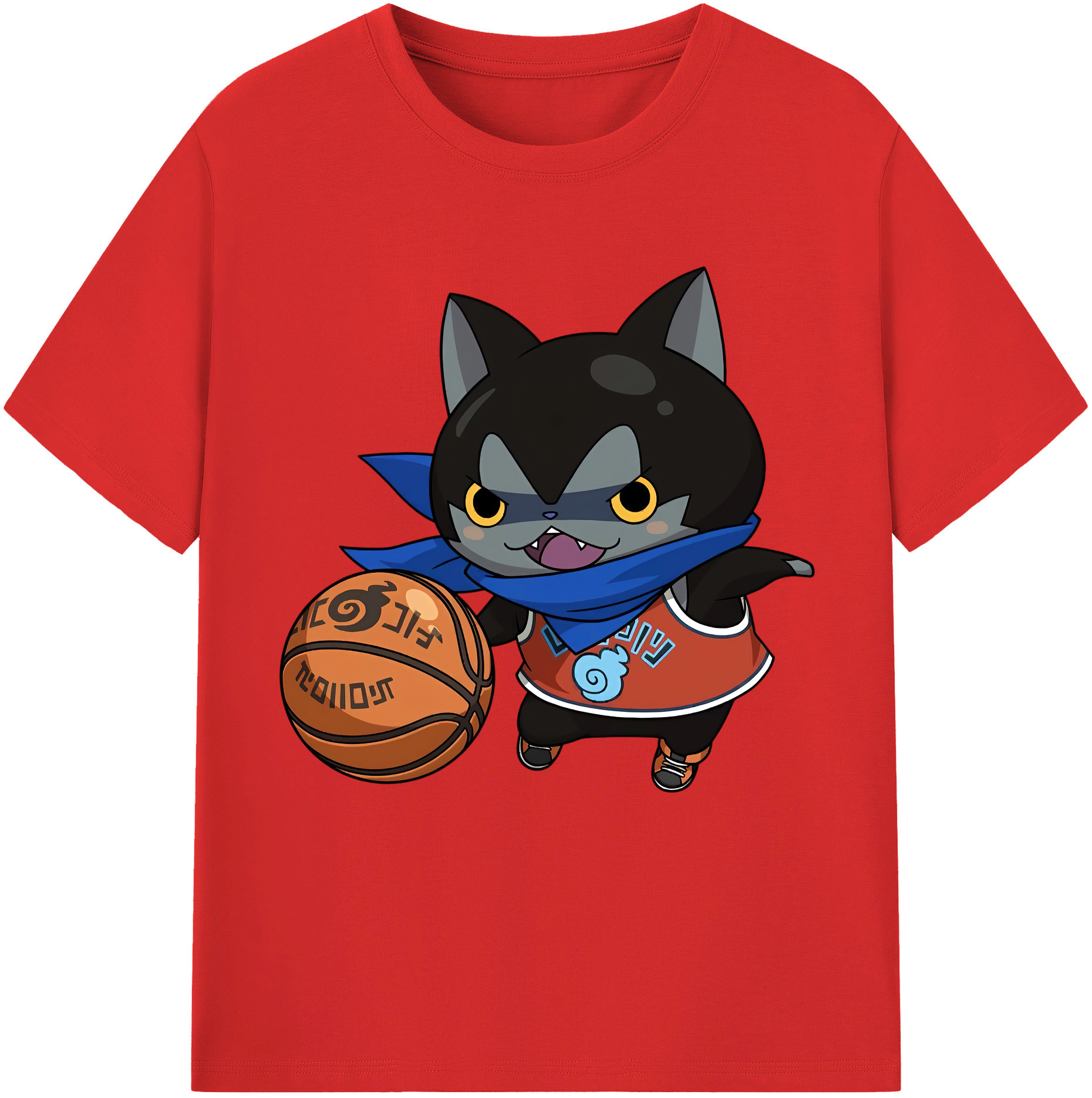 （画像用） 妖怪ウォッチ Yo-kai Watch 綿100％半袖Tシャツ（フロントプリント）