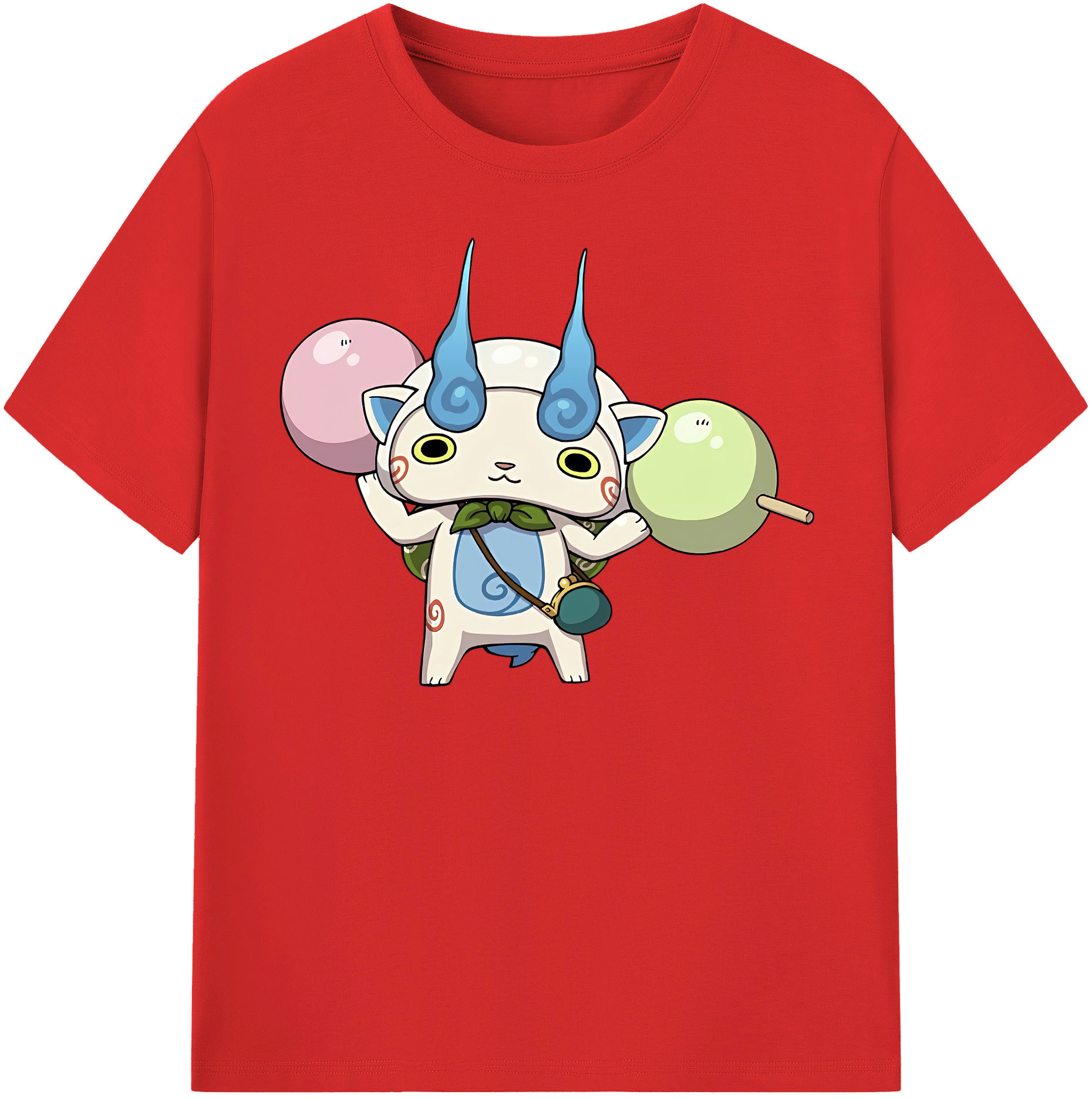（画像用） 妖怪ウォッチ Yo-kai Watch 綿100％半袖Tシャツ（フロントプリント）