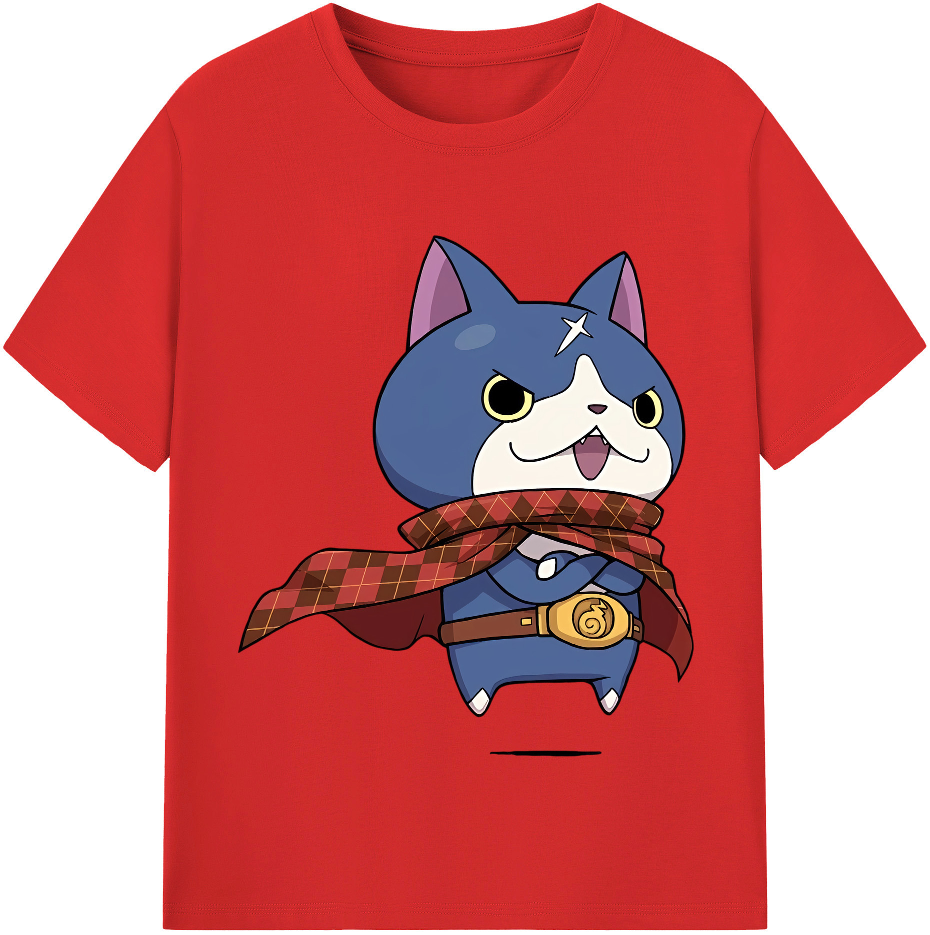 （画像用） 妖怪ウォッチ Yo-kai Watch 綿100％半袖Tシャツ（フロントプリント）