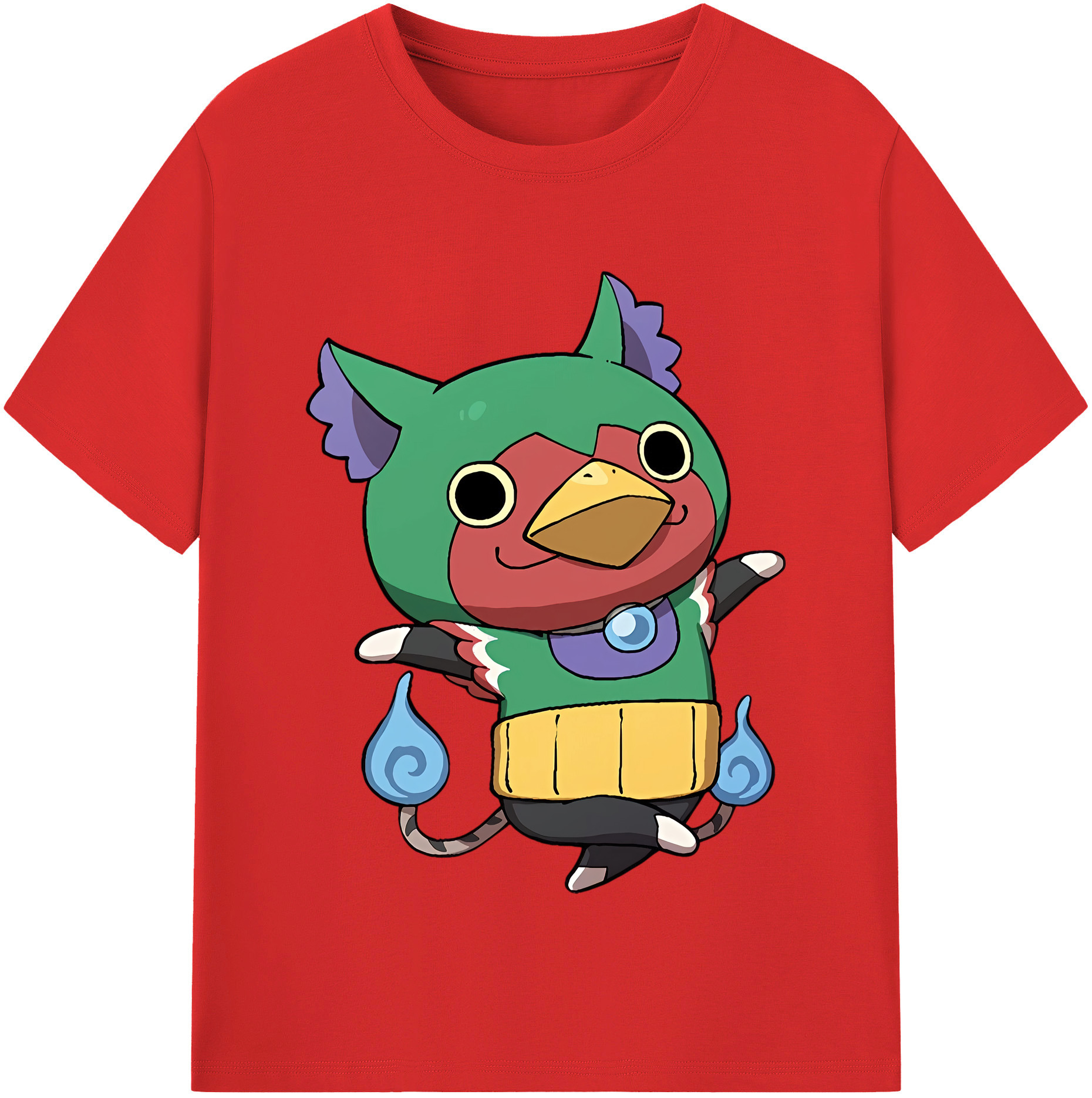 （画像用） 妖怪ウォッチ Yo-kai Watch 綿100％半袖Tシャツ（フロントプリント）