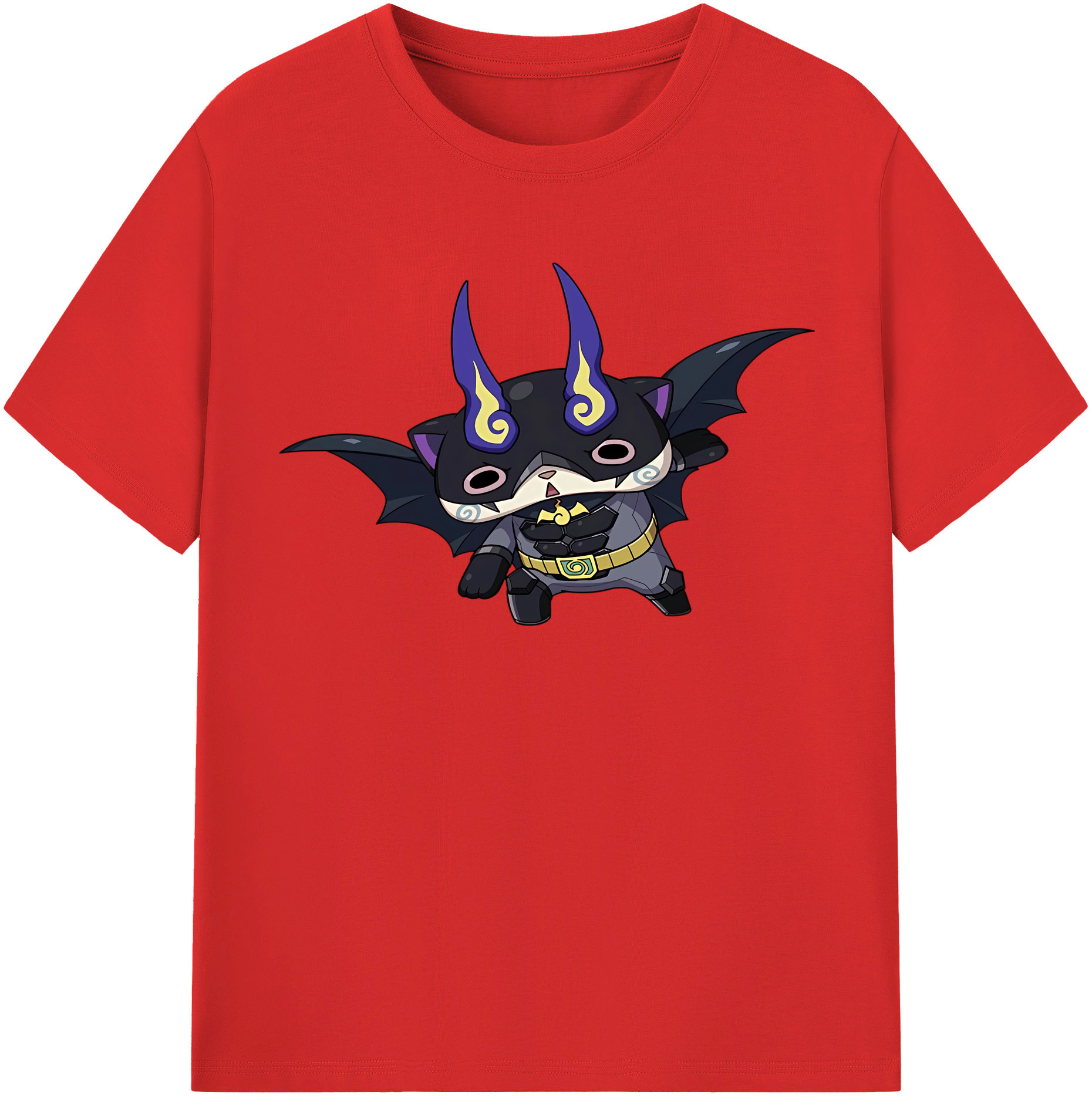 （画像用） 妖怪ウォッチ Yo-kai Watch 綿100％半袖Tシャツ（フロントプリント）