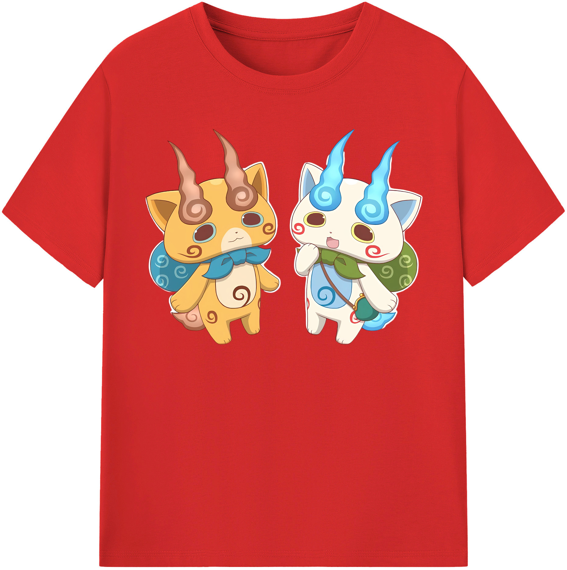 （画像用） 妖怪ウォッチ Yo-kai Watch 綿100％半袖Tシャツ（フロントプリント）
